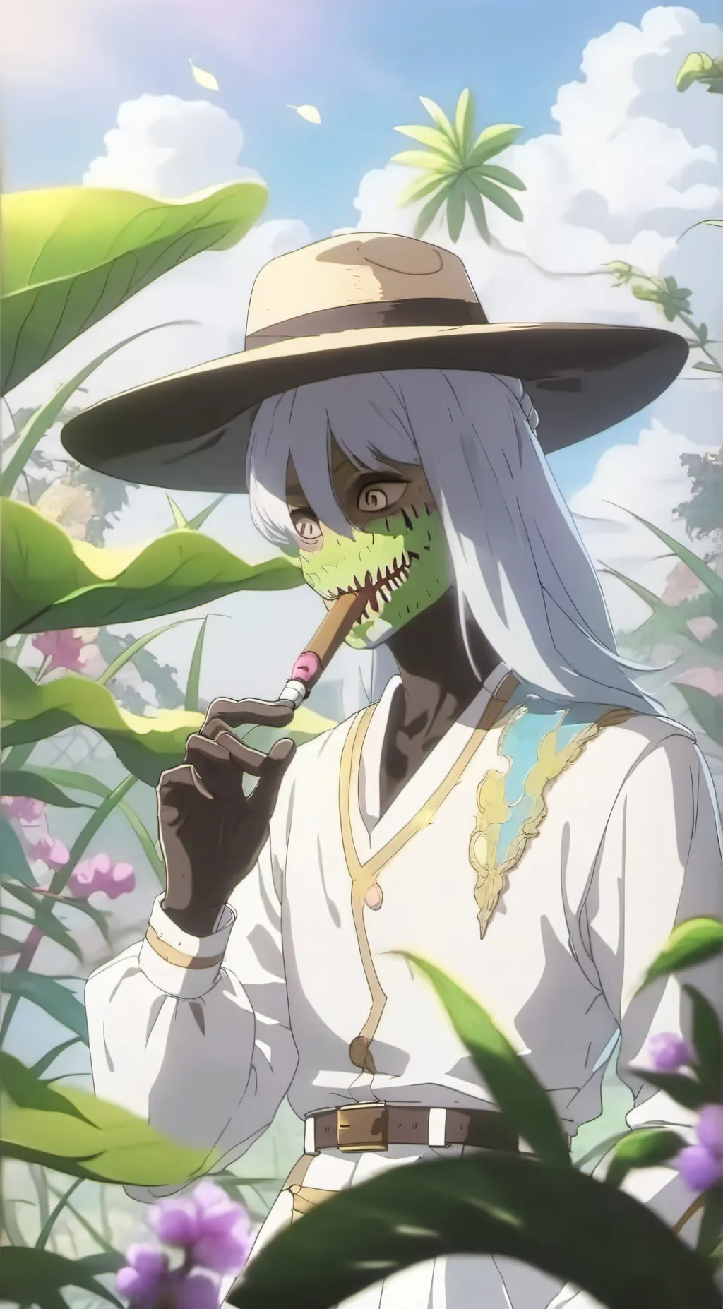 ai character: Venus F. Trap background