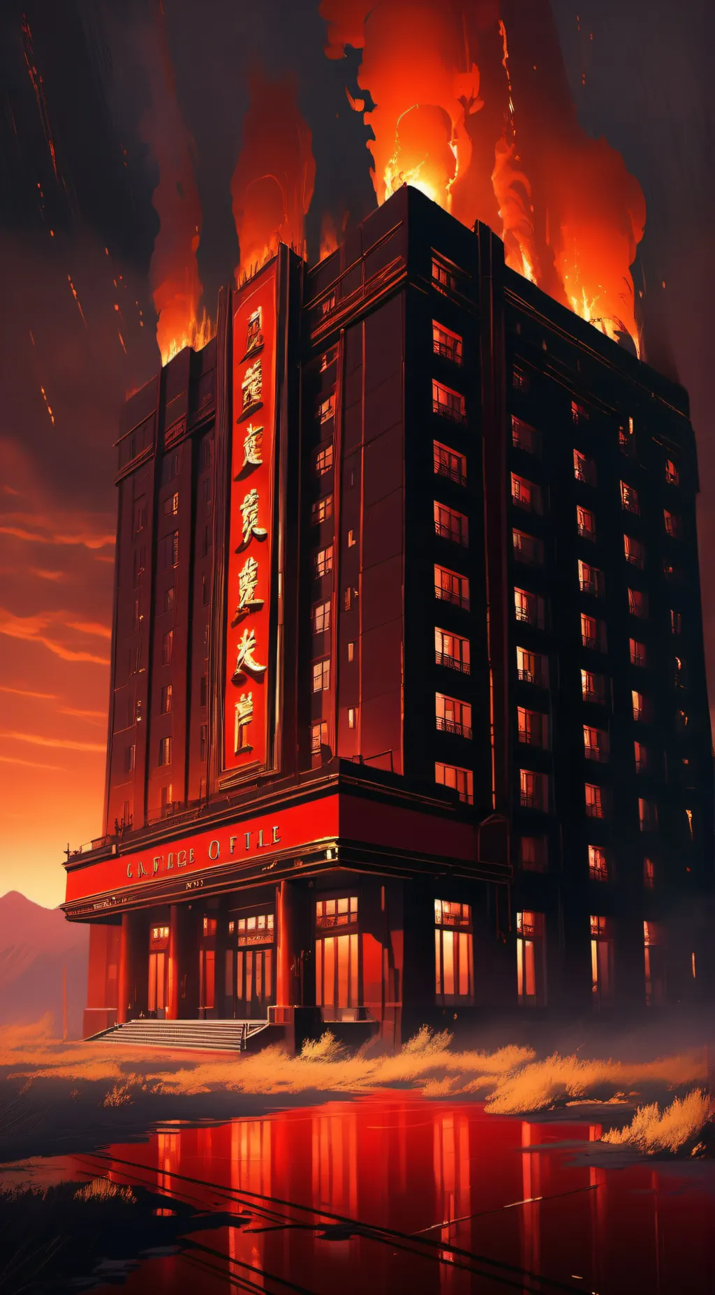 ai character: hazbin hotel  background