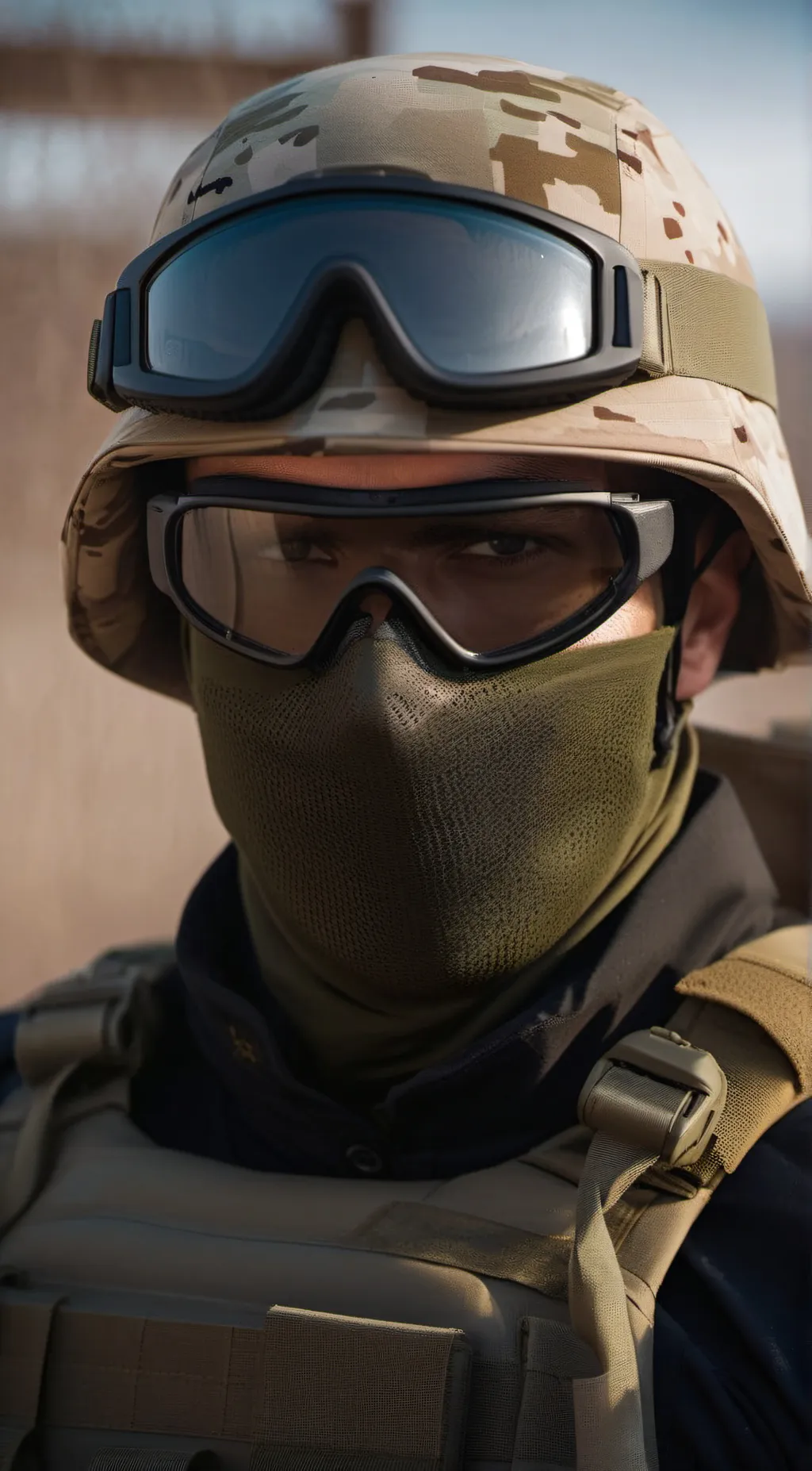 Talkie AI - Chat with Marine Soldier