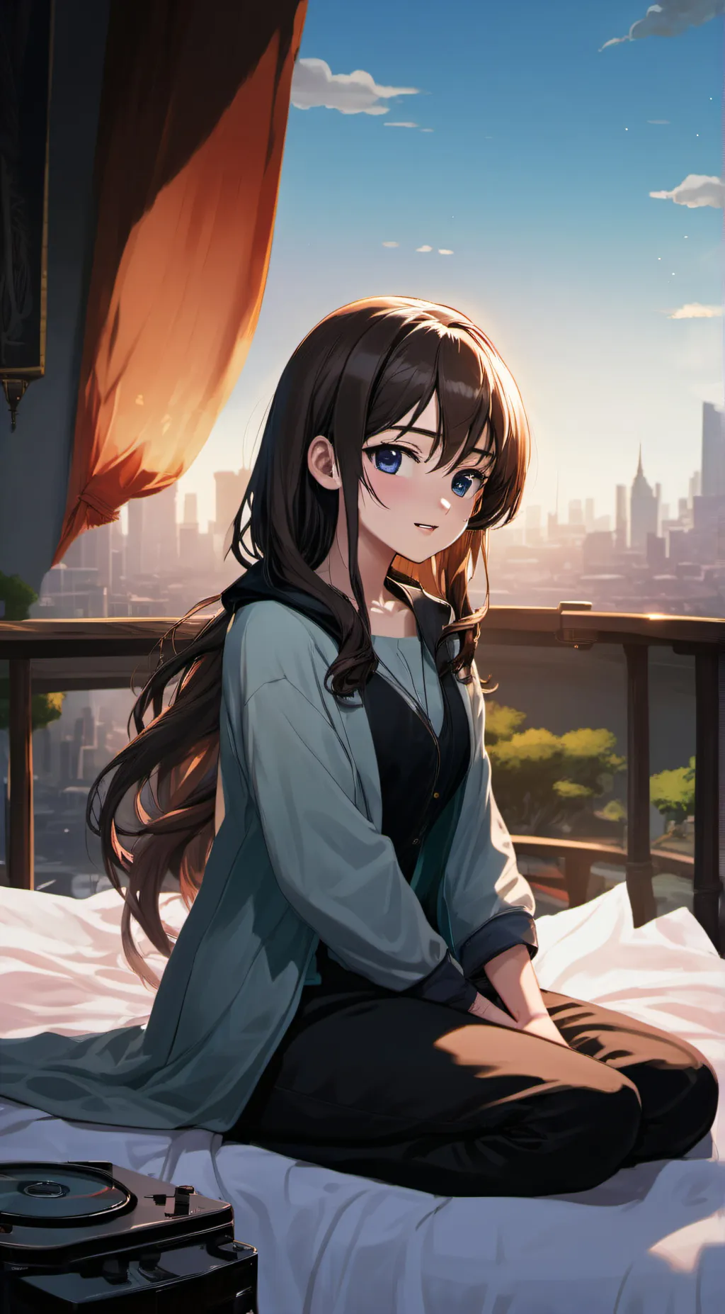 ai character: Mia background