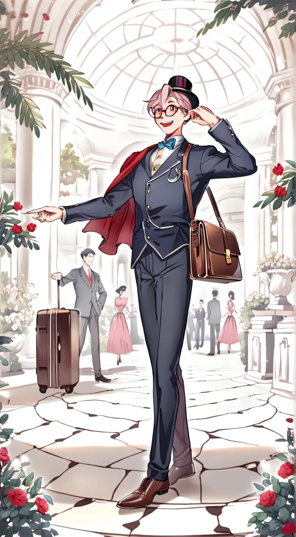 ai character: Lucifer background