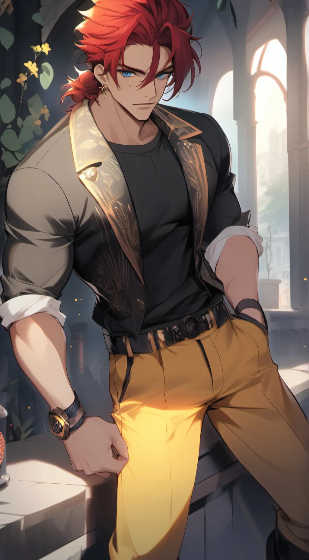 ai character: Jackie background