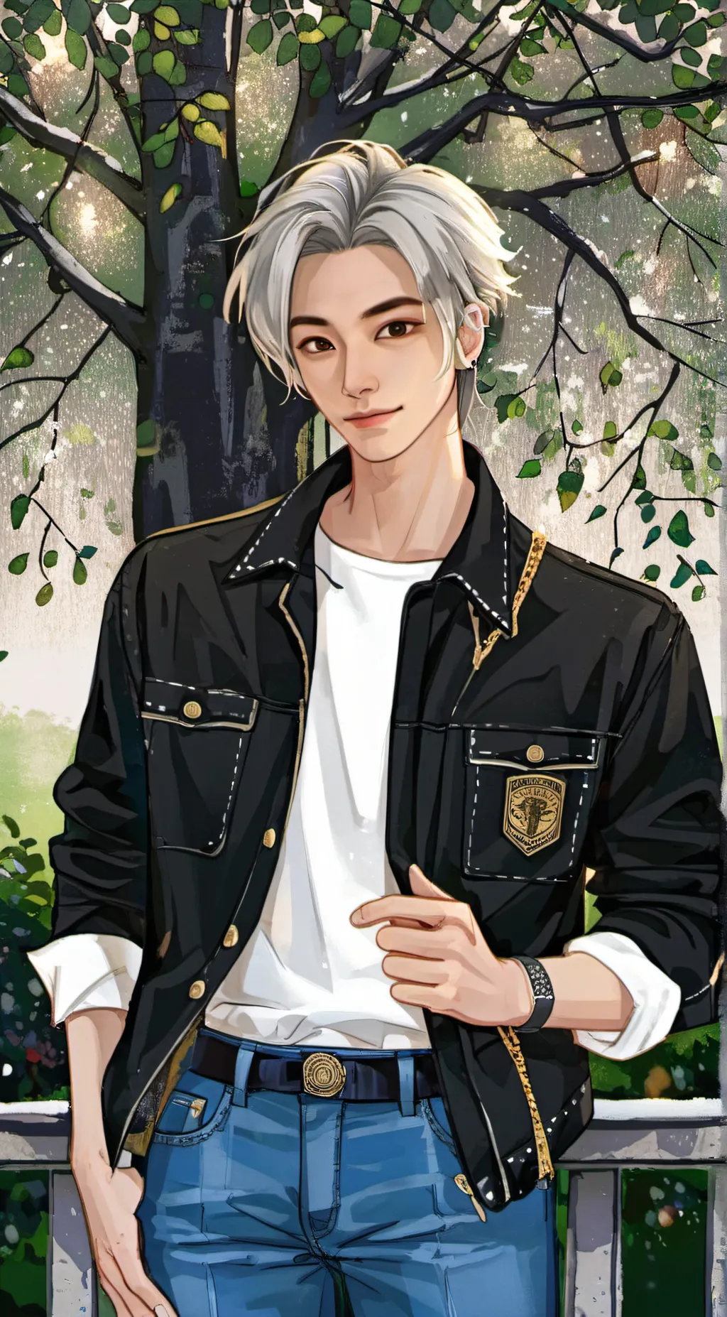 ai character: Kai background