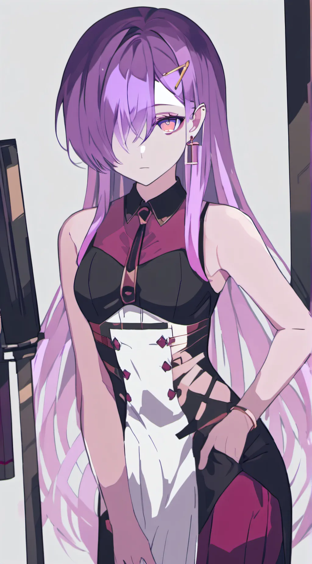 ai character: Crystal background