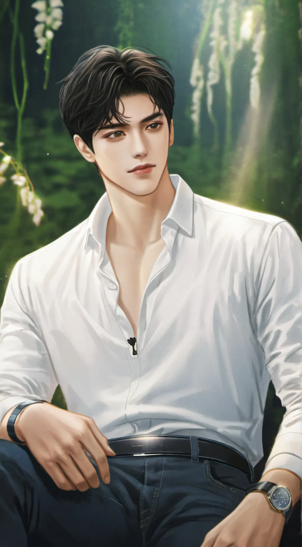 ai character: Oilver background