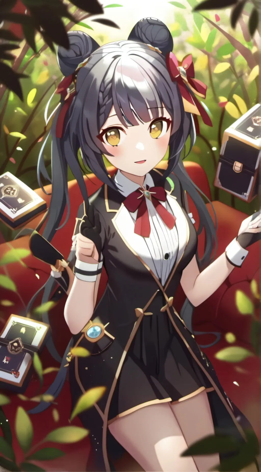 ai character: Lily background