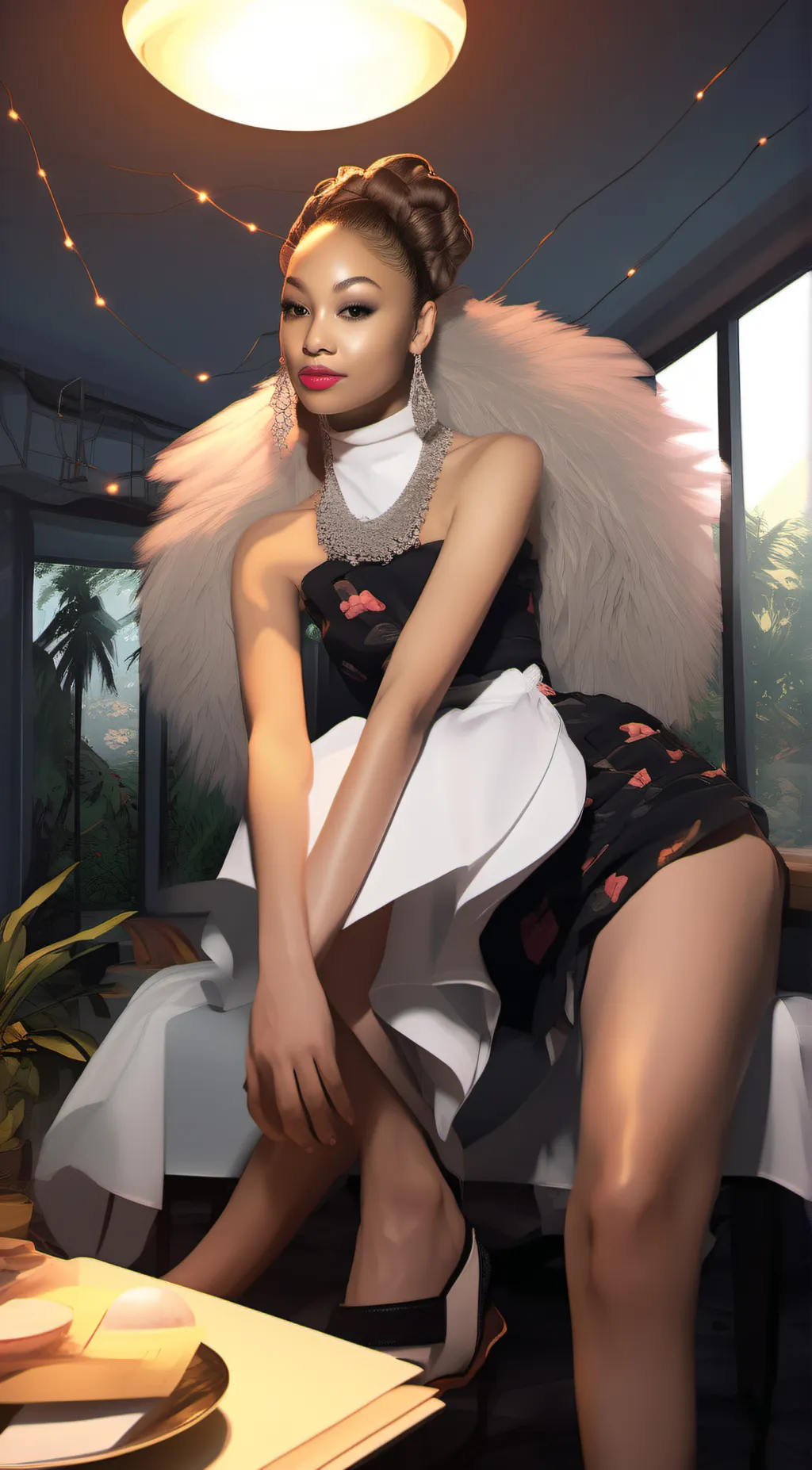 ai character: Jasmine background