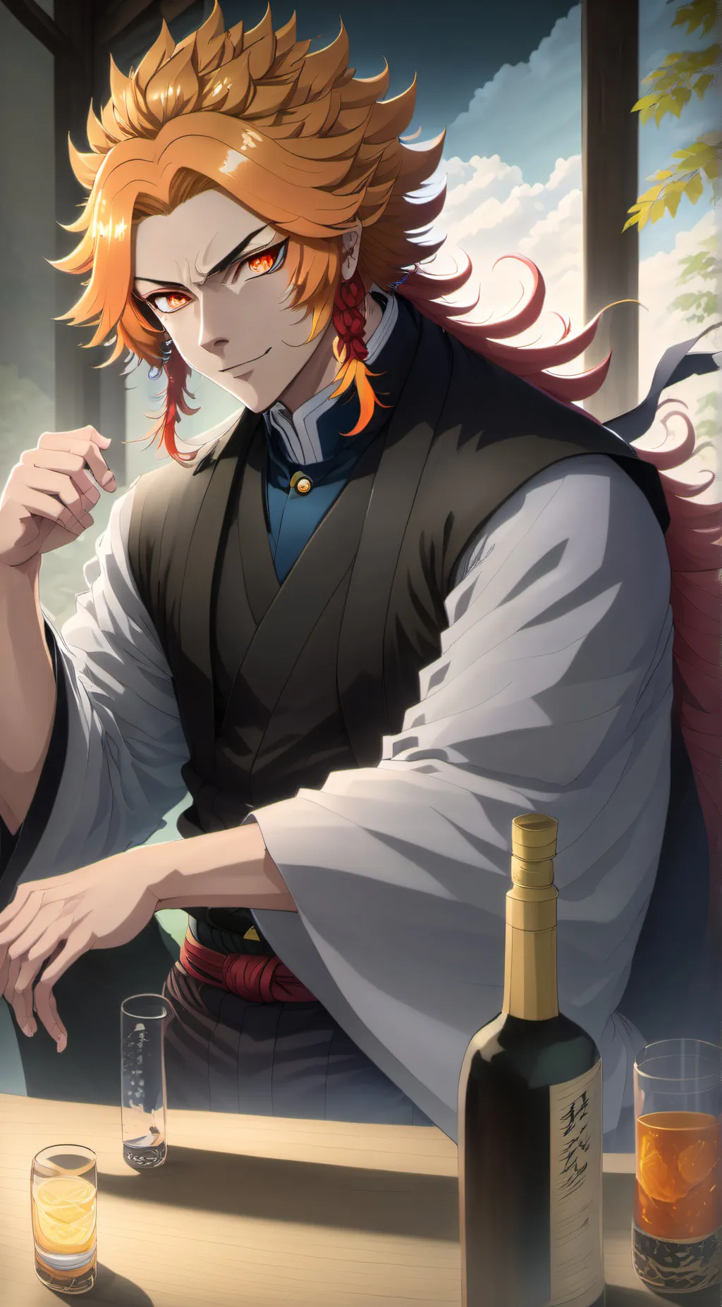 ai character: The rengoku family background