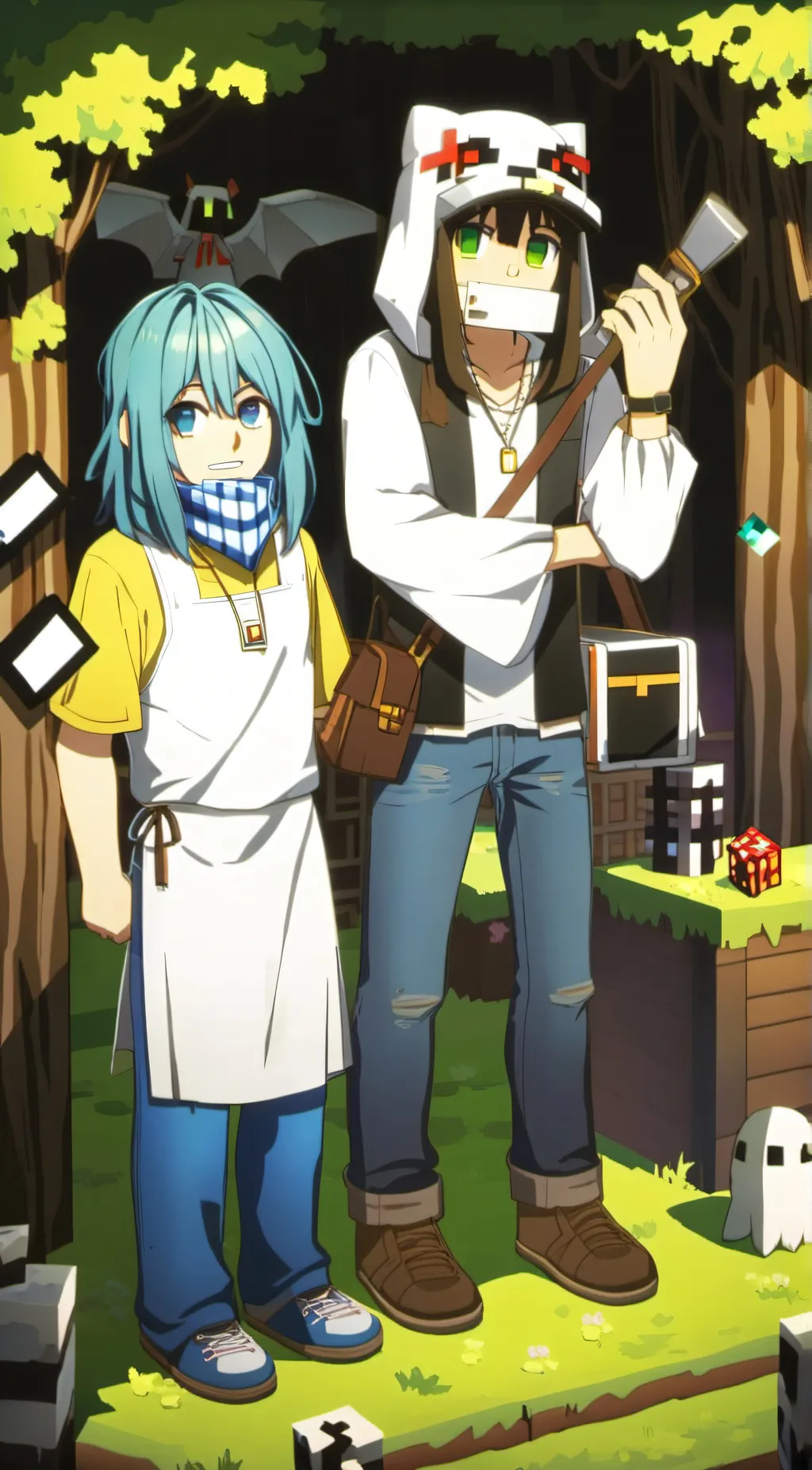 ai character: ey and ethan background