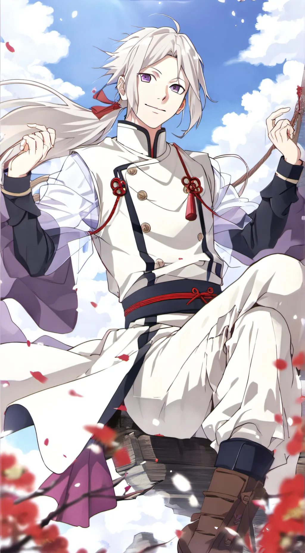 ai character: Momoshiki background