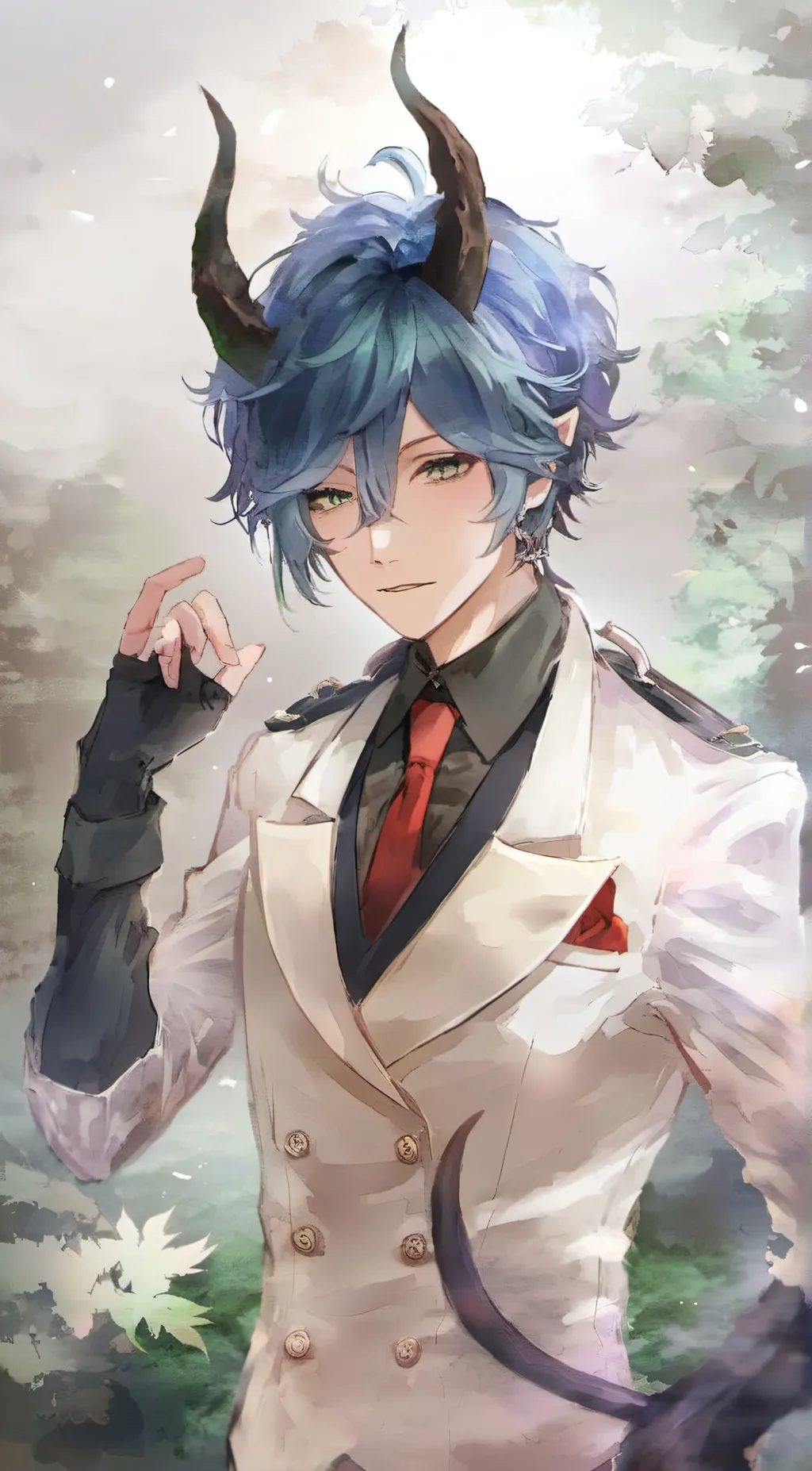 ai character: Kuroki background