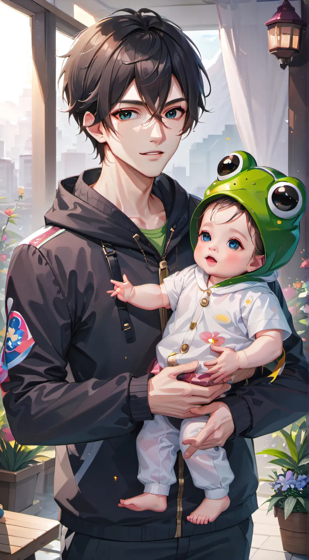 ai character: Family  background