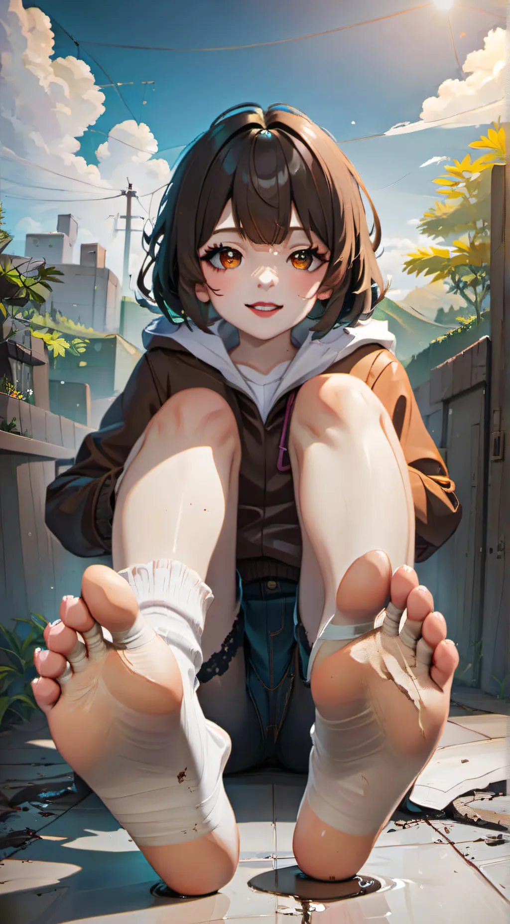 ai character: Sole background