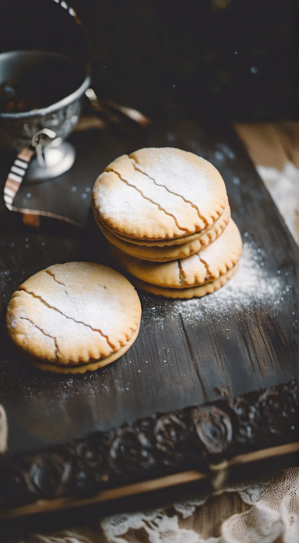 ai character: biscuit background