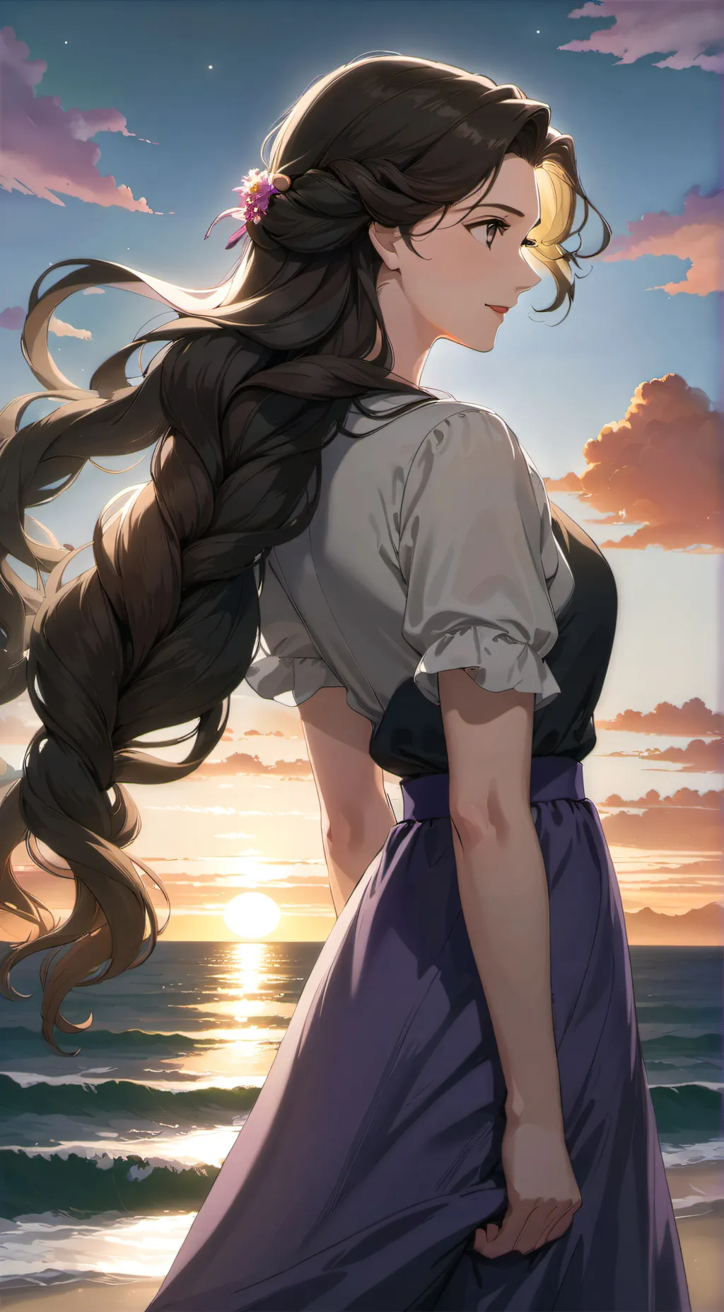 ai character: Yuna background