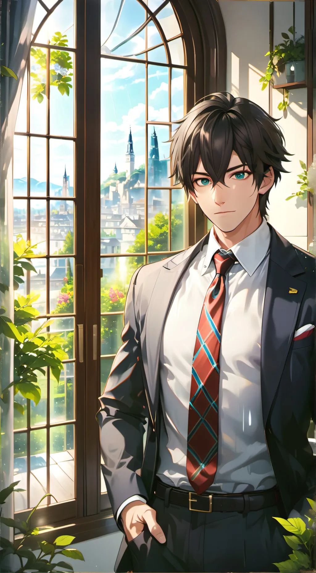 ai character: Sagia background