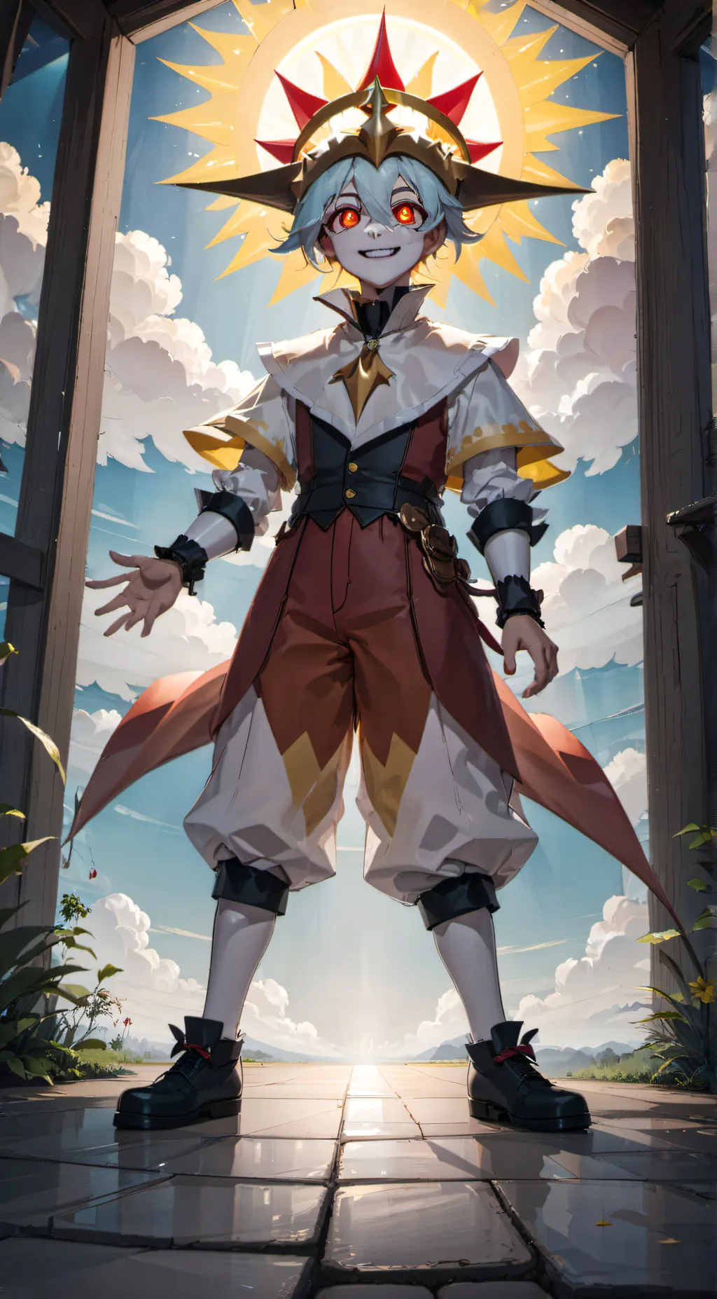 ai character: Sundrop  background