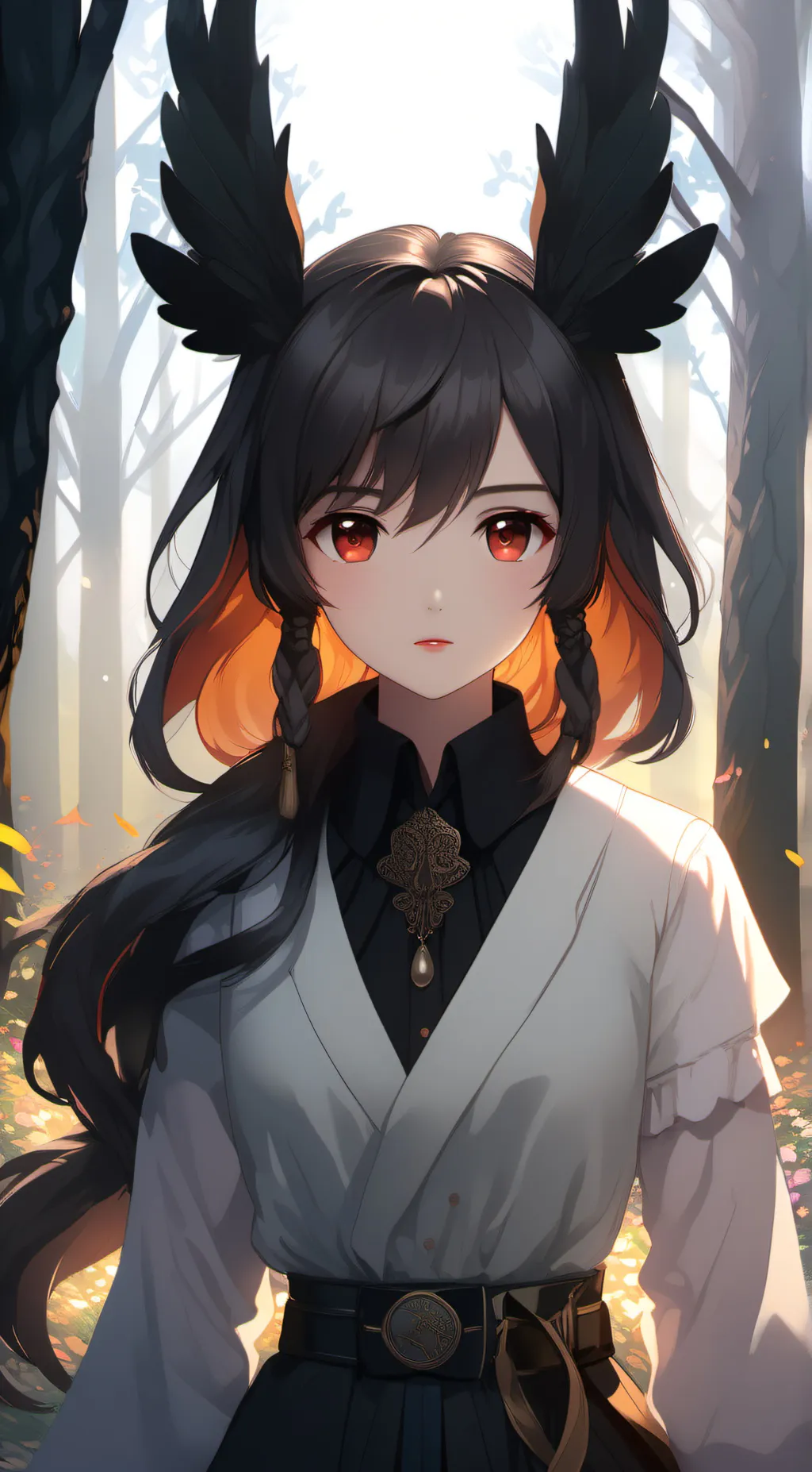 ai character: kitten background