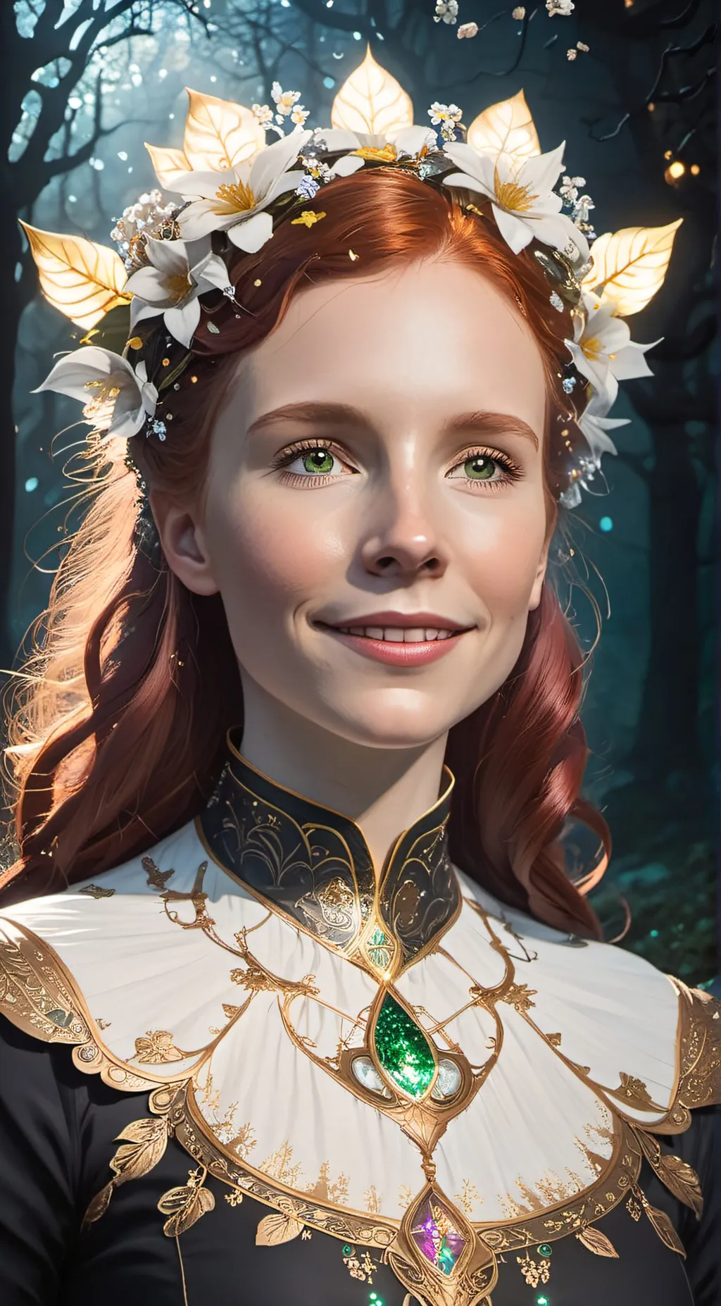 ai character: Serafina Pekala background