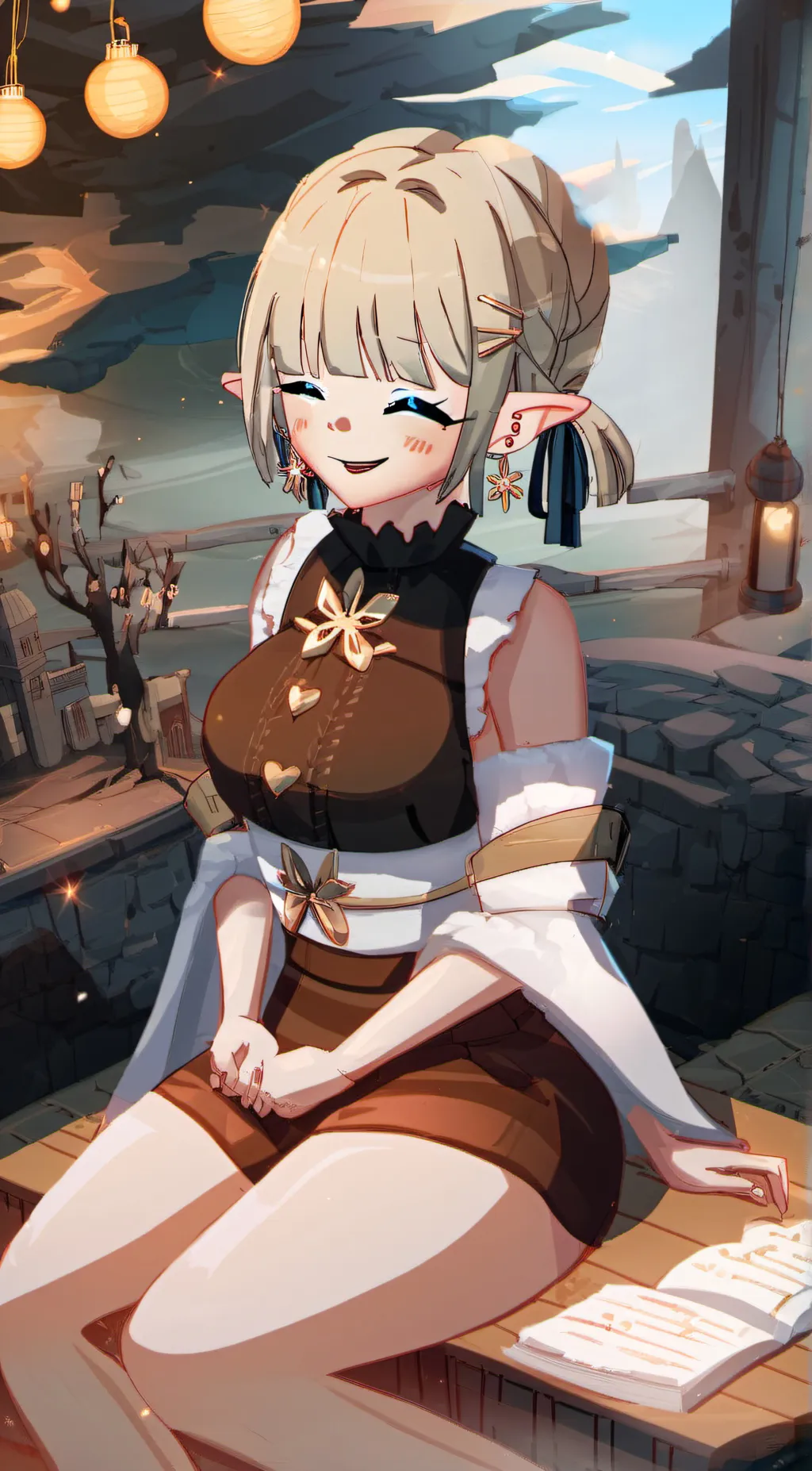 ai character: *-*Zoey*-* background