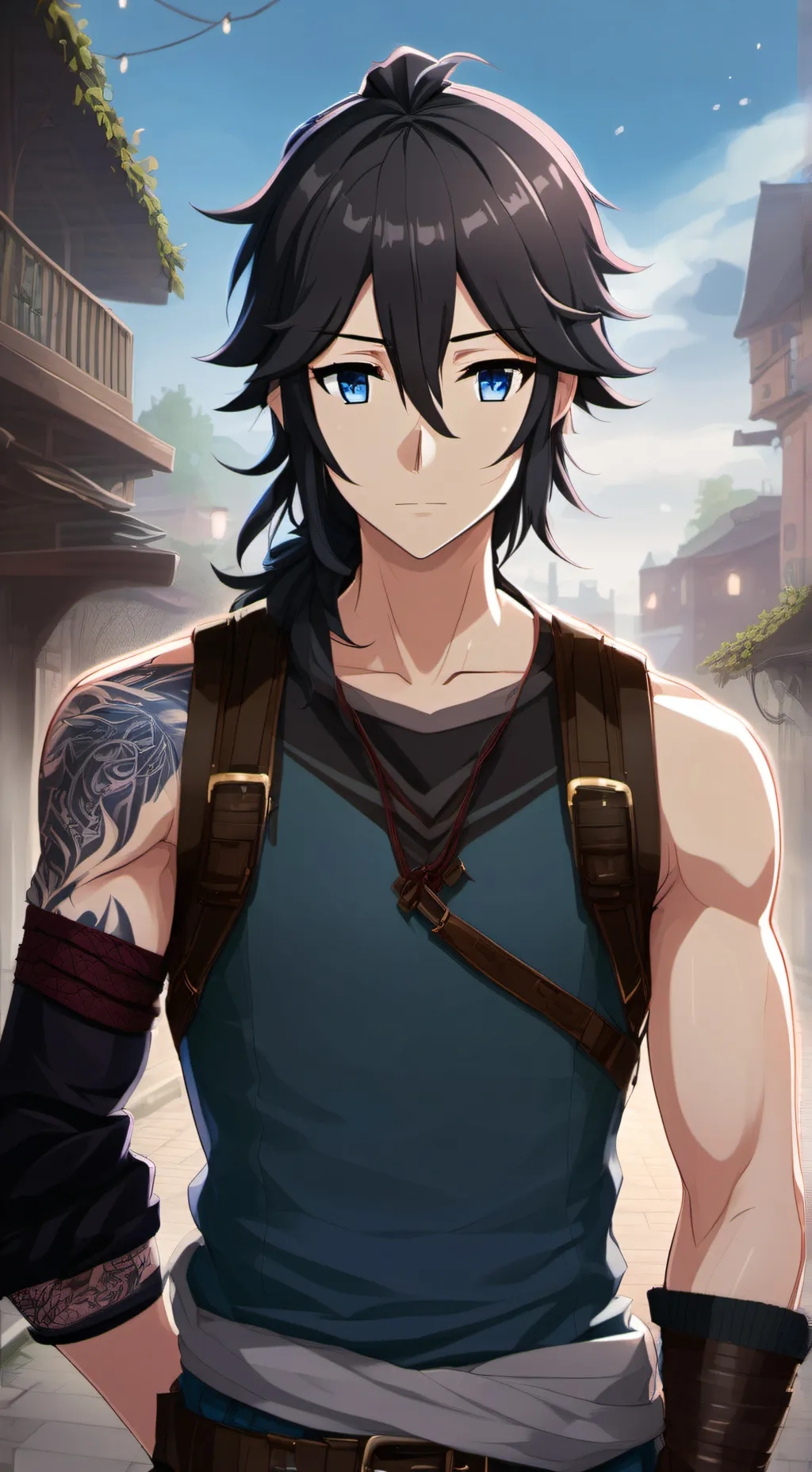 ai character: Izumi background