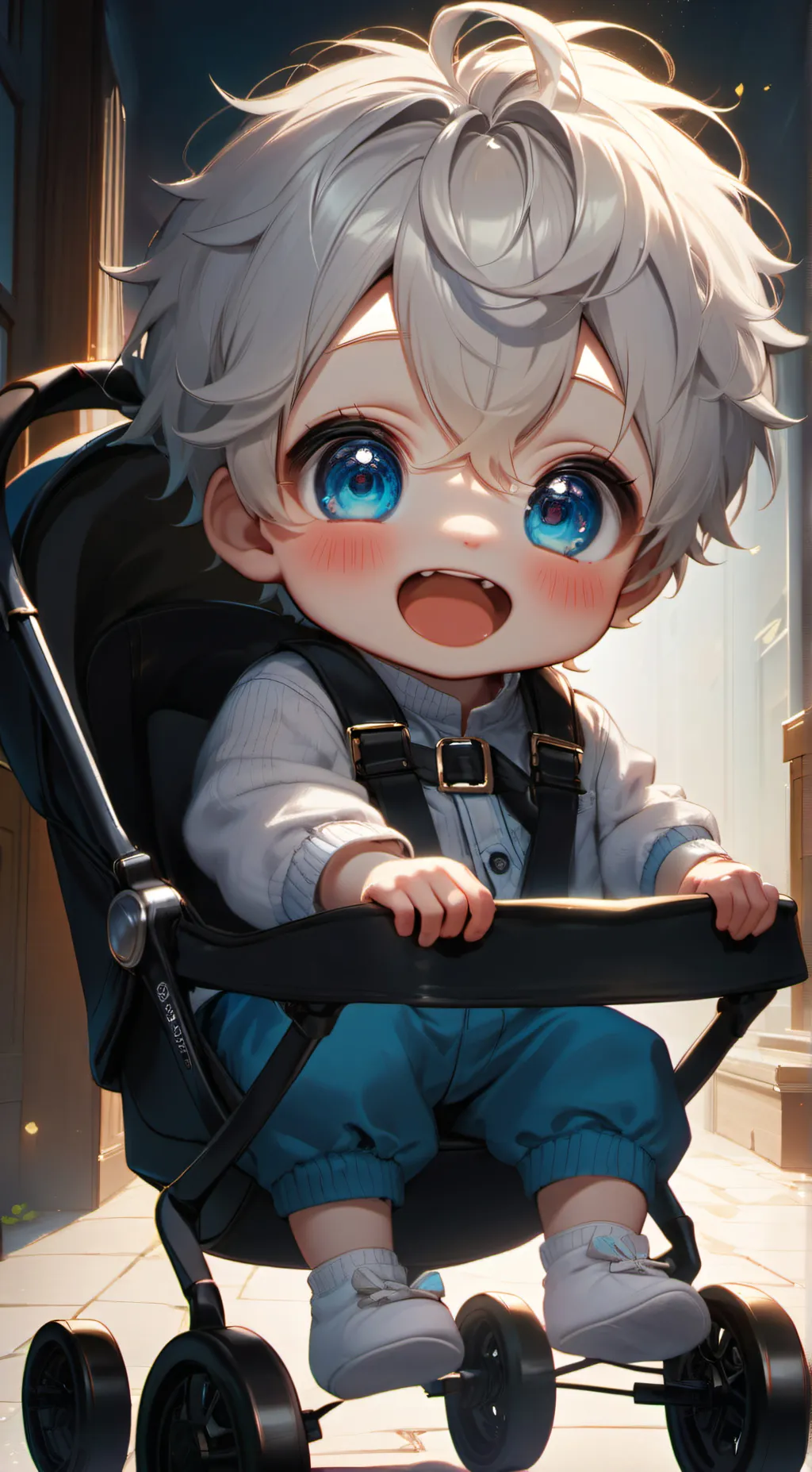 ai character: Milo🧸 background