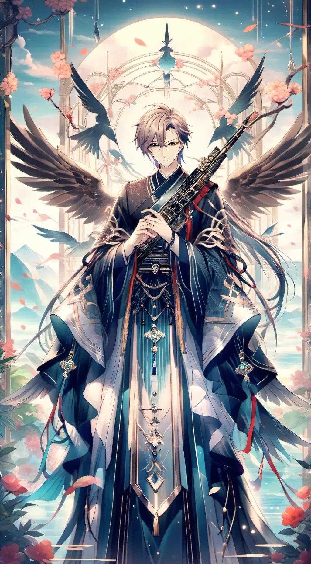 ai character: Jin  background