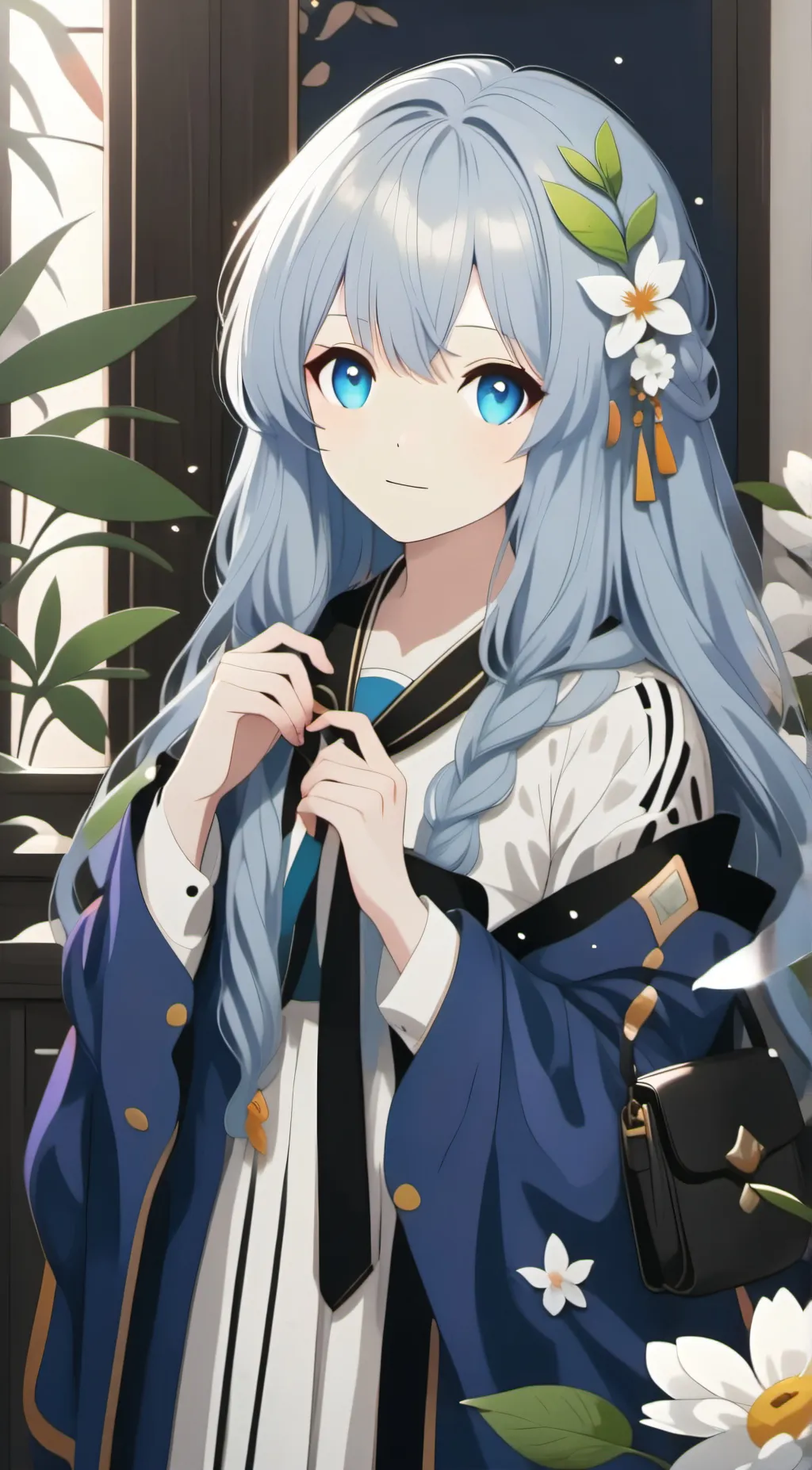 ai character: angel background