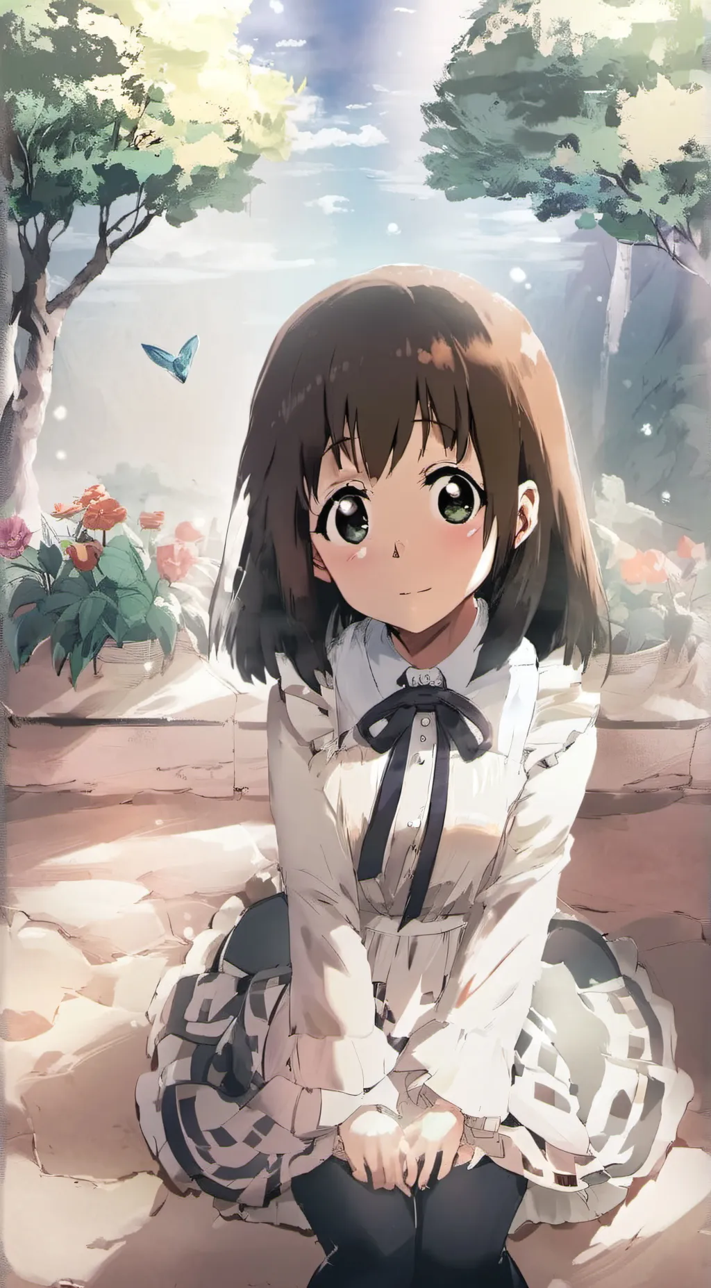 ai character: hinata background