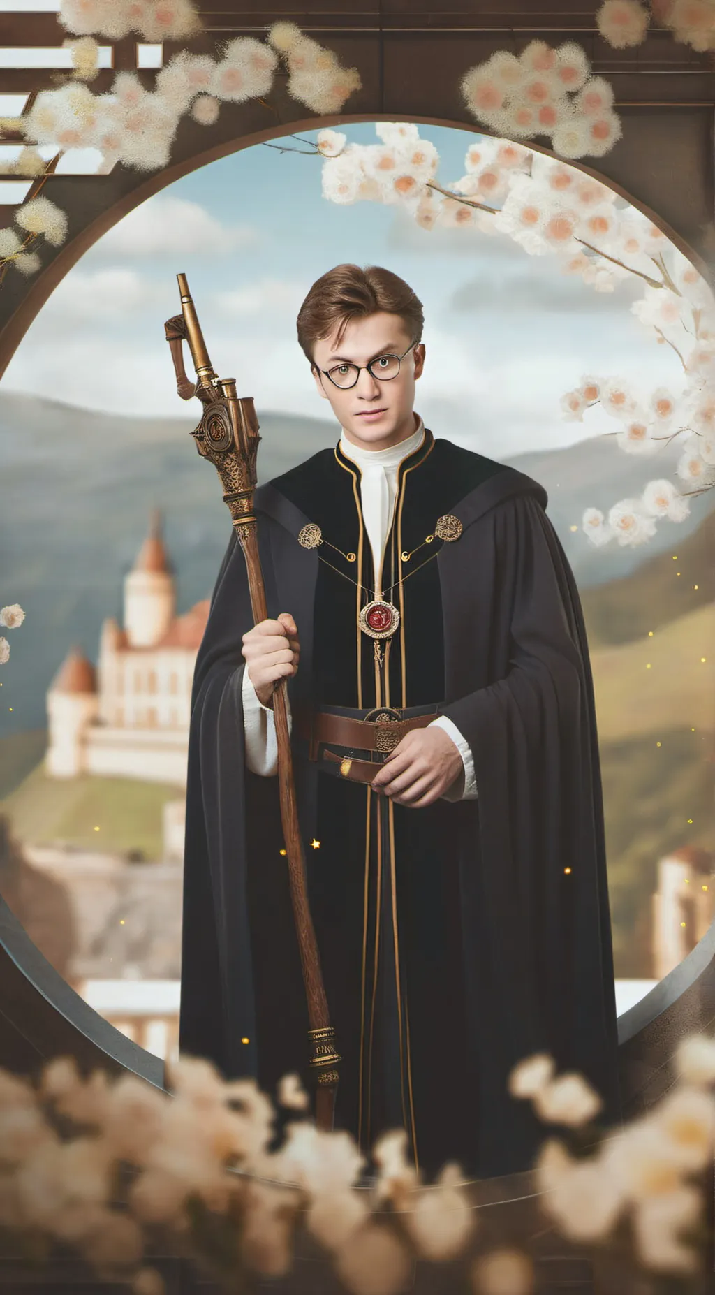 ai character: Harry Potter background