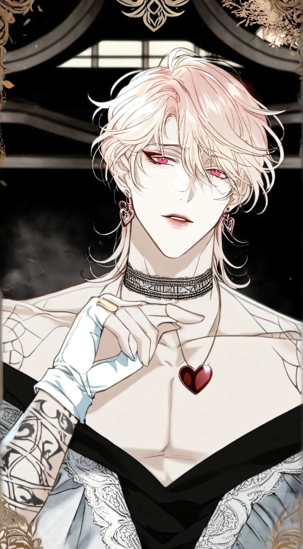 ai character: ❤Eros🥀 background