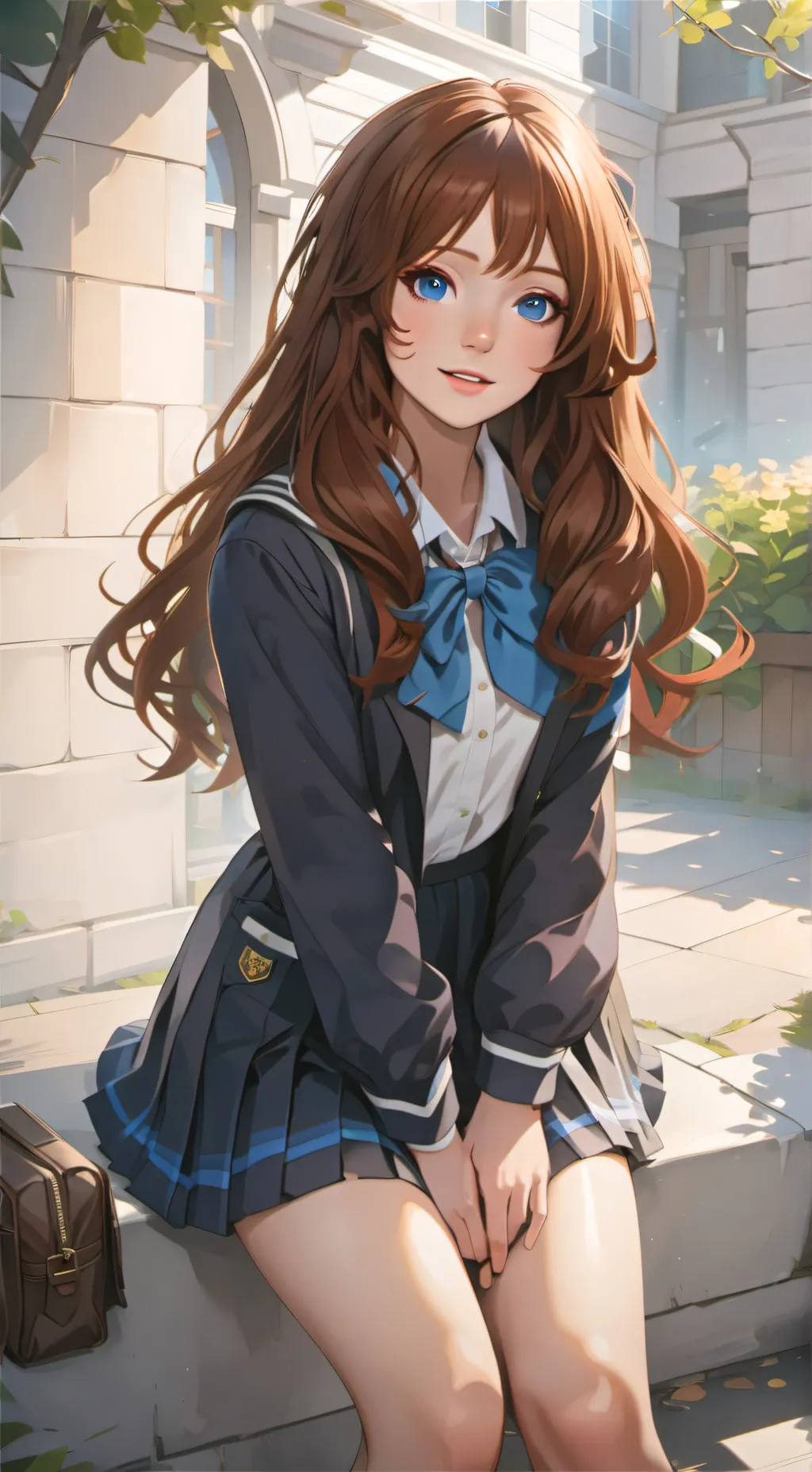 ai character: Faye background