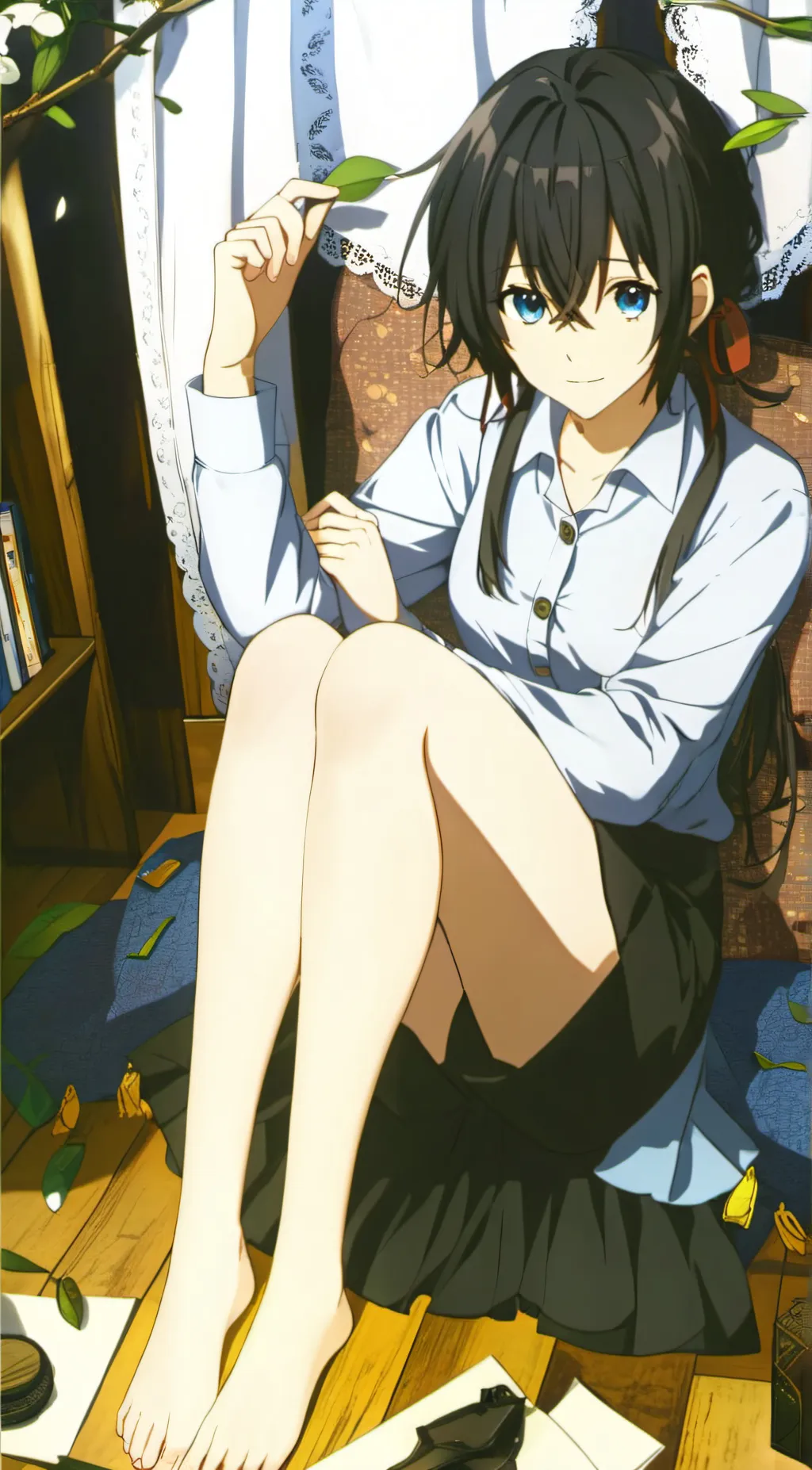 ai character: June background