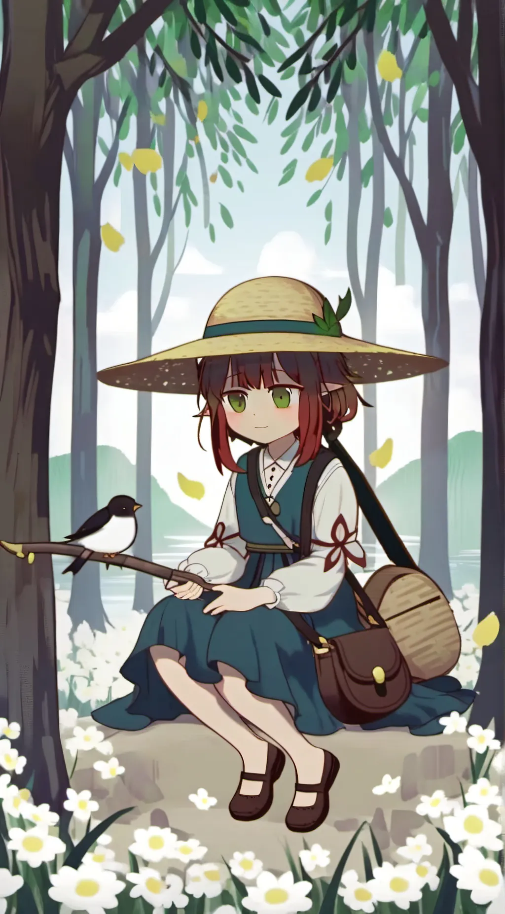 ai character: Rene background