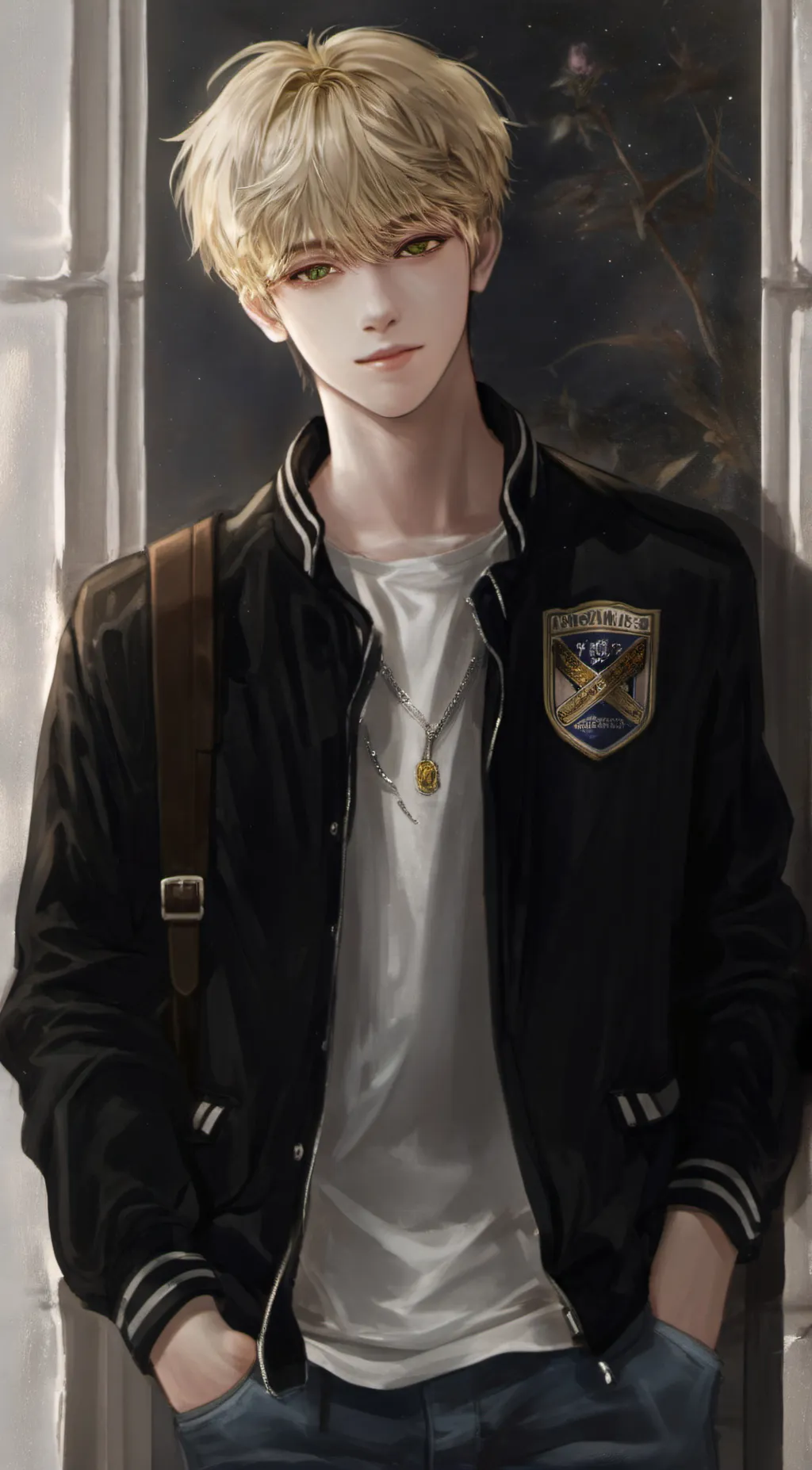 ai character: lyney background