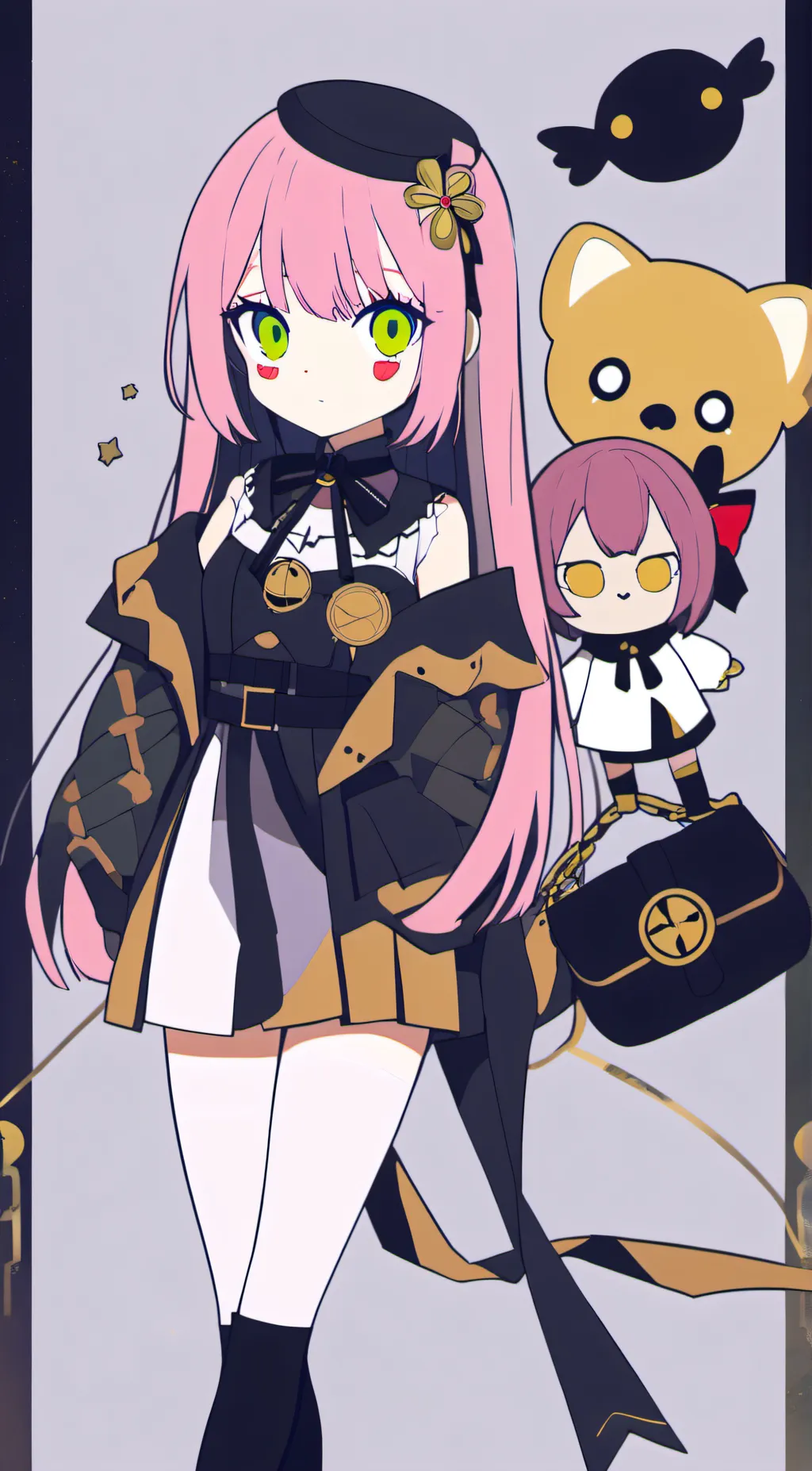 ai character: melanie  background