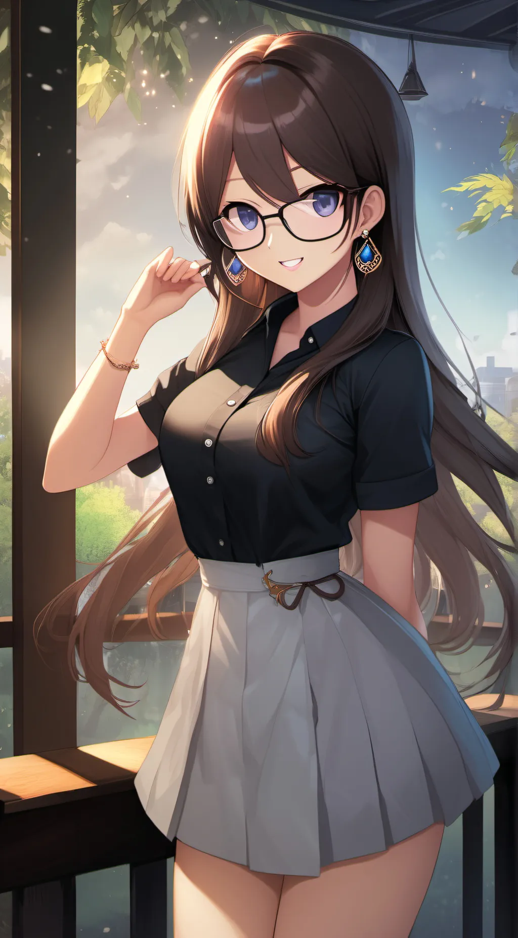 ai character: harmony  background