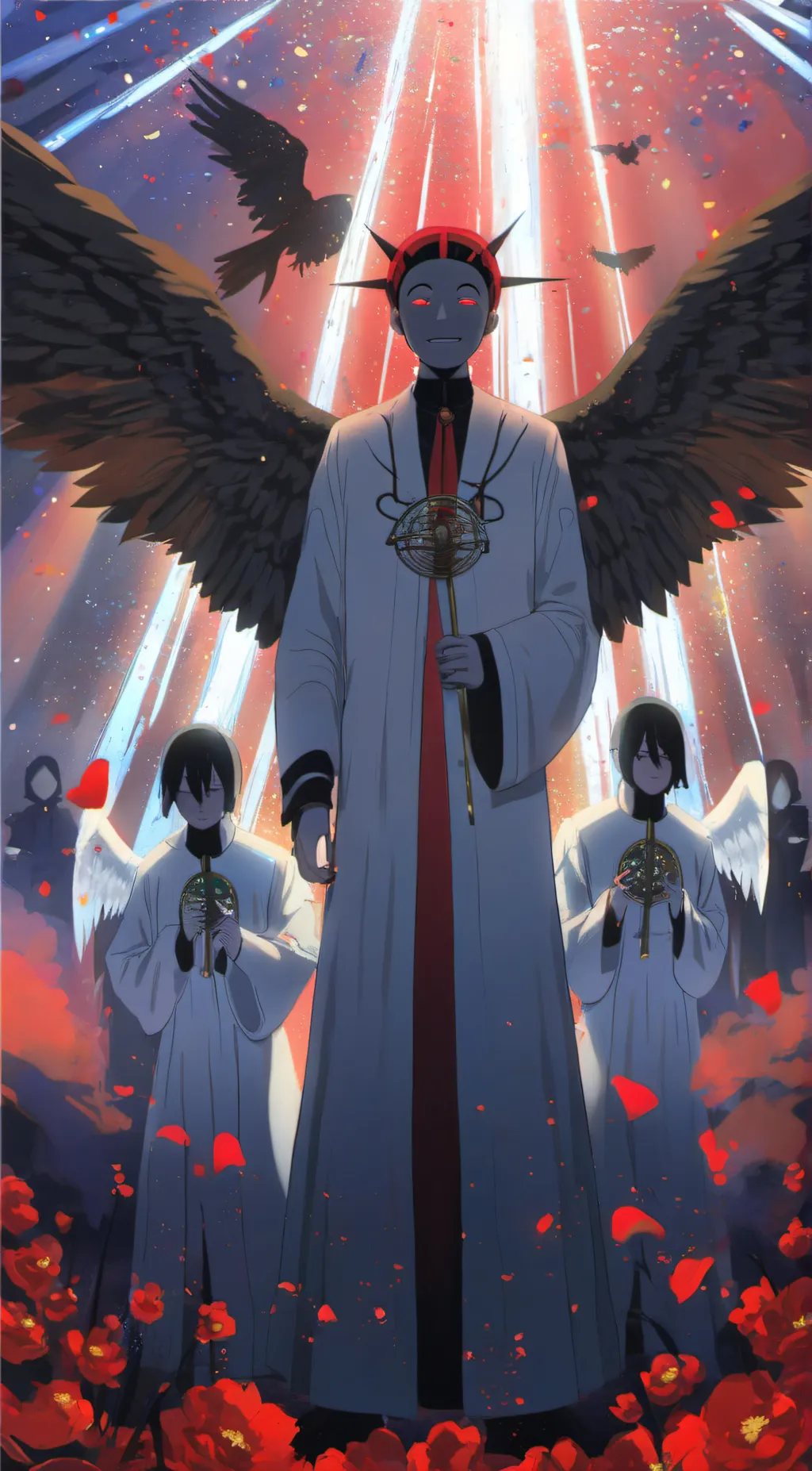 ai character: Hazbin hotel background