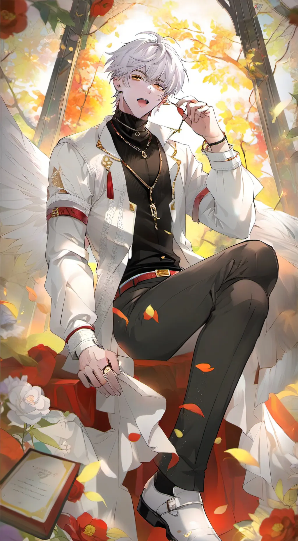 ai character: neo background