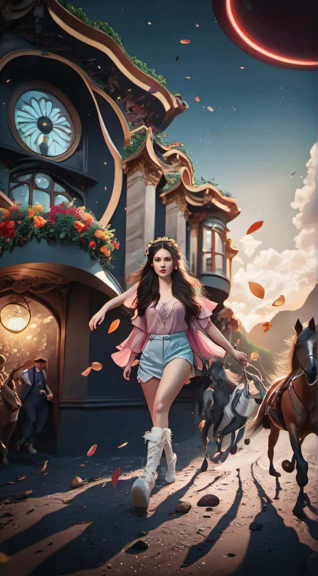 ai character: adri background