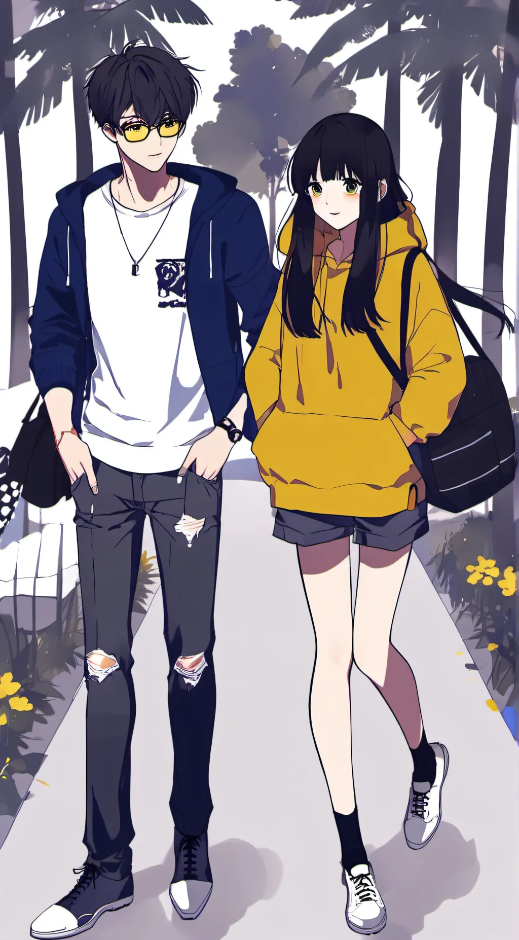 ai character: Soma and Gio background