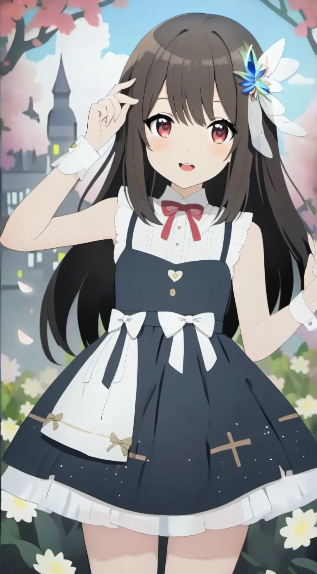 ai character: Ella background