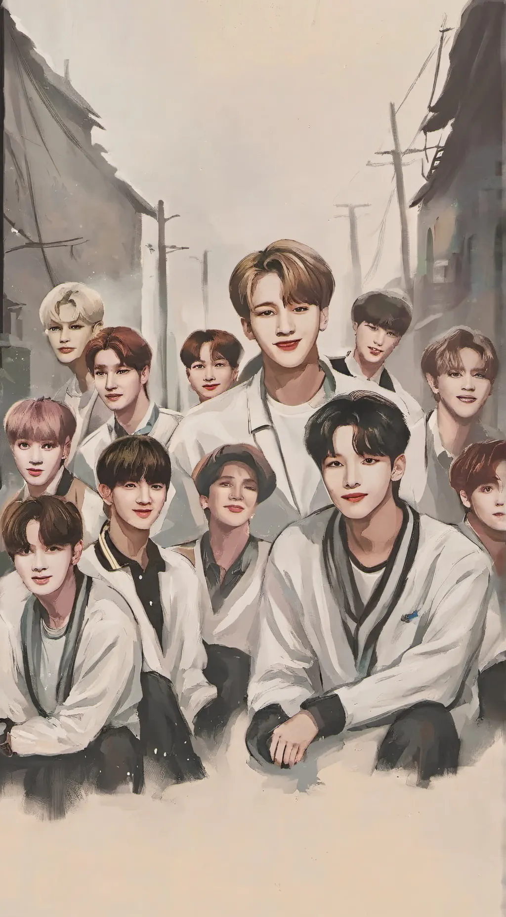 ai character: straykids background