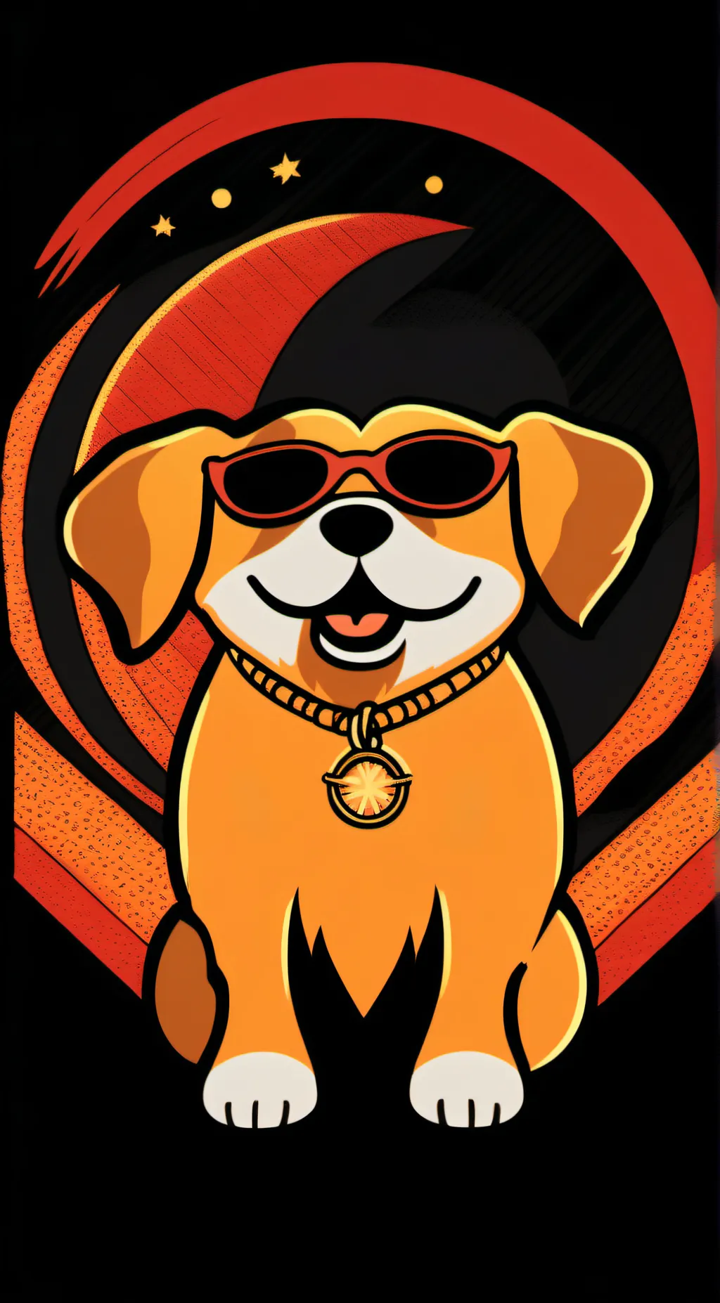 ai character: Dogday  background