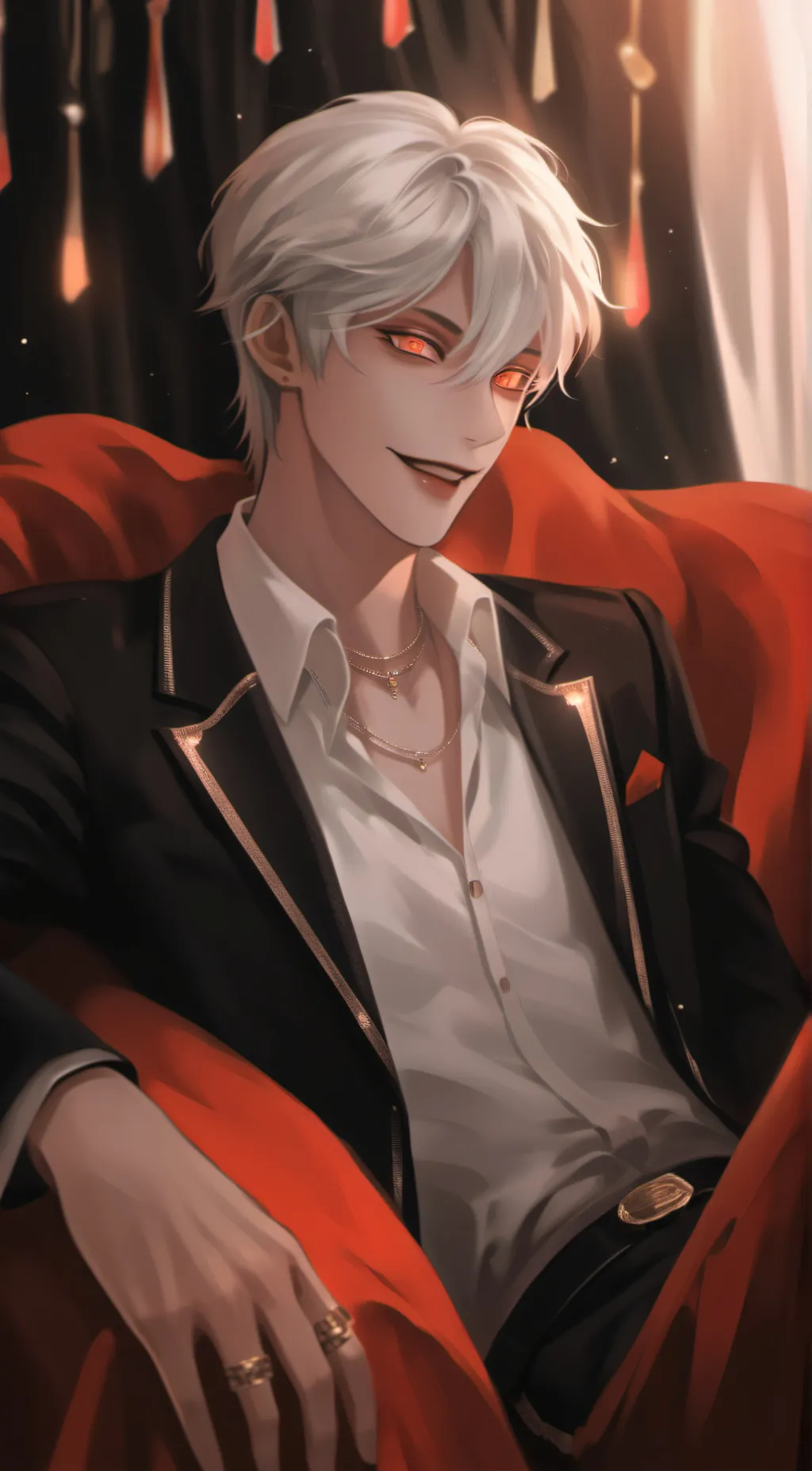 ai character: Lukey  background