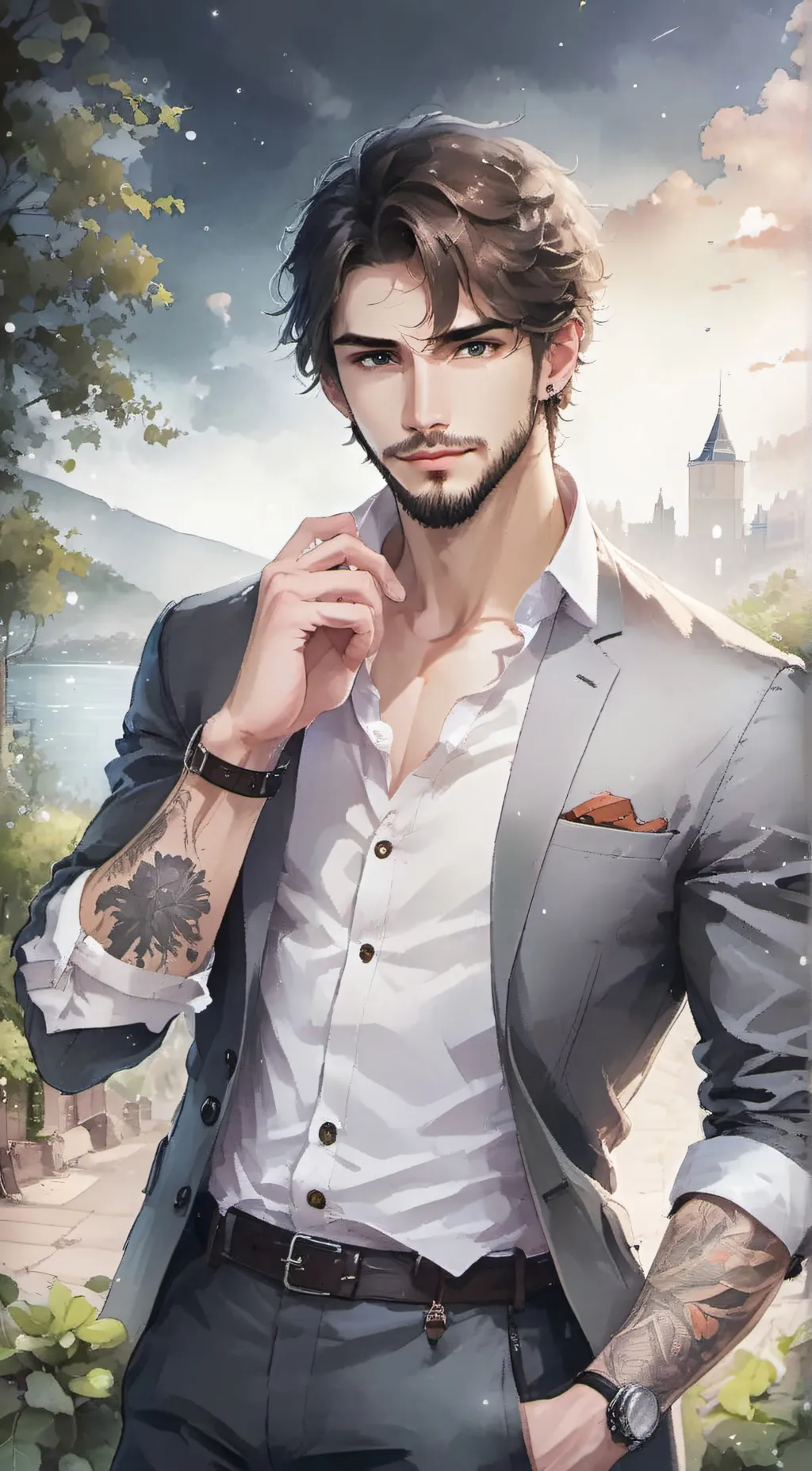 ai character: Ezekiel Lichman background