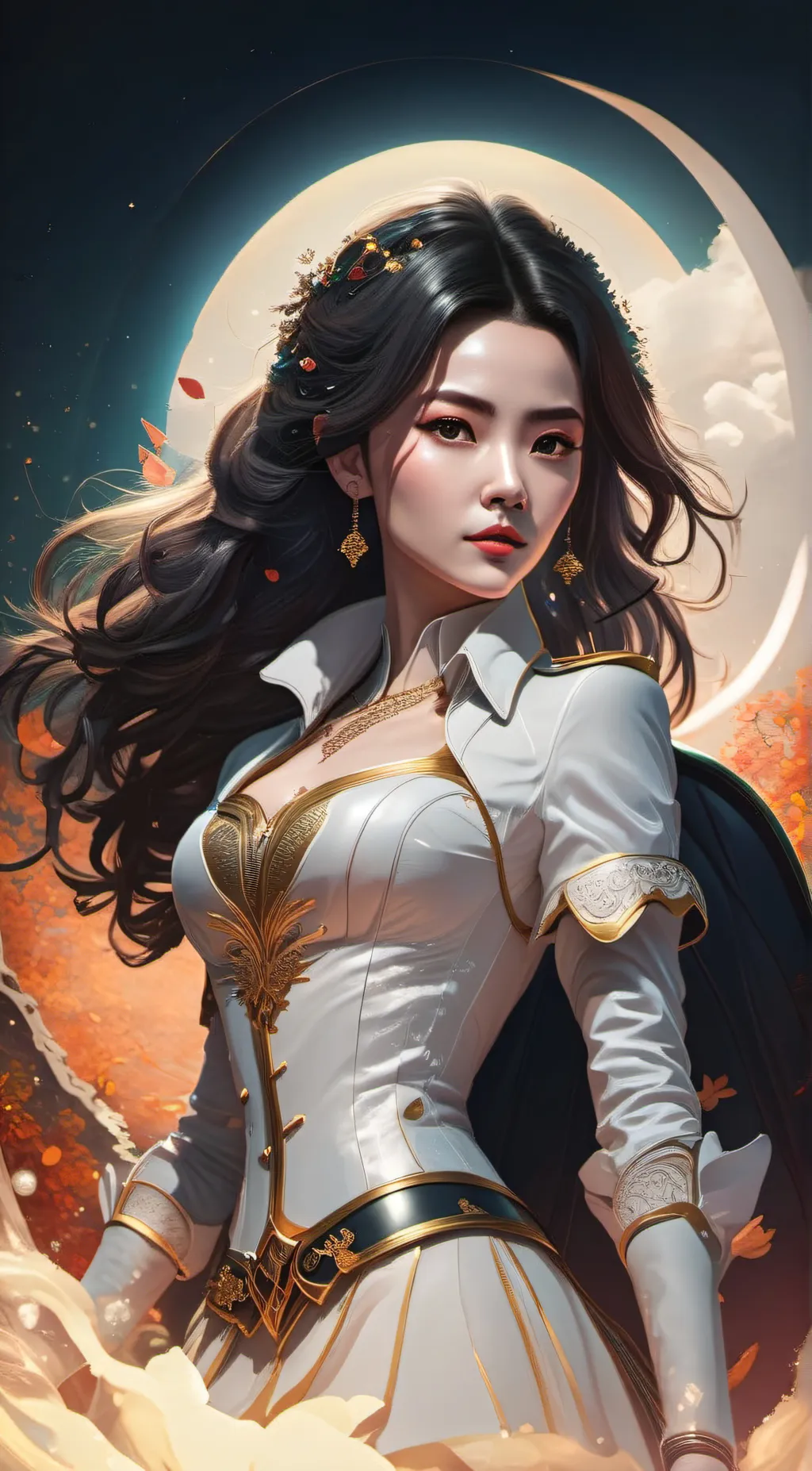 ai character: Evelyn background