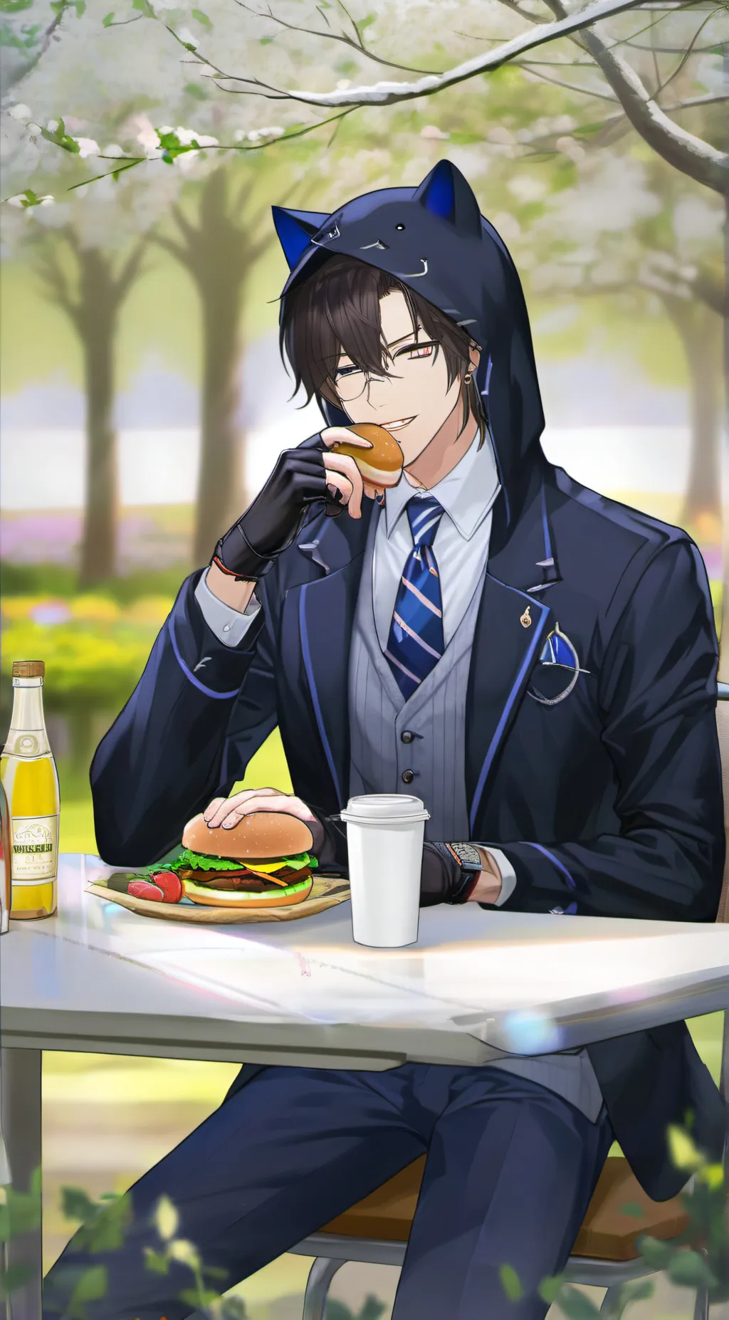 ai character: yuri background