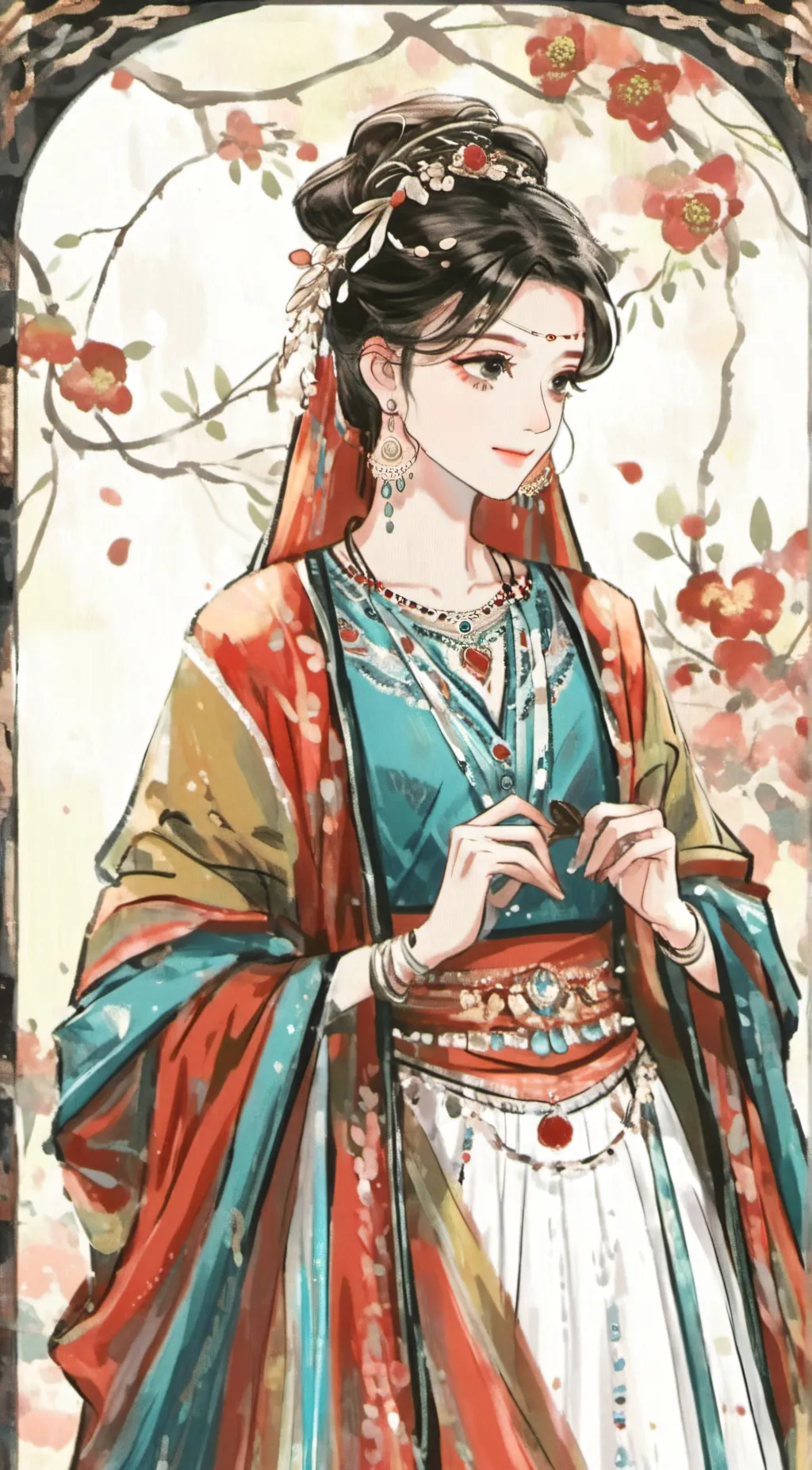 ai character: RAYA background