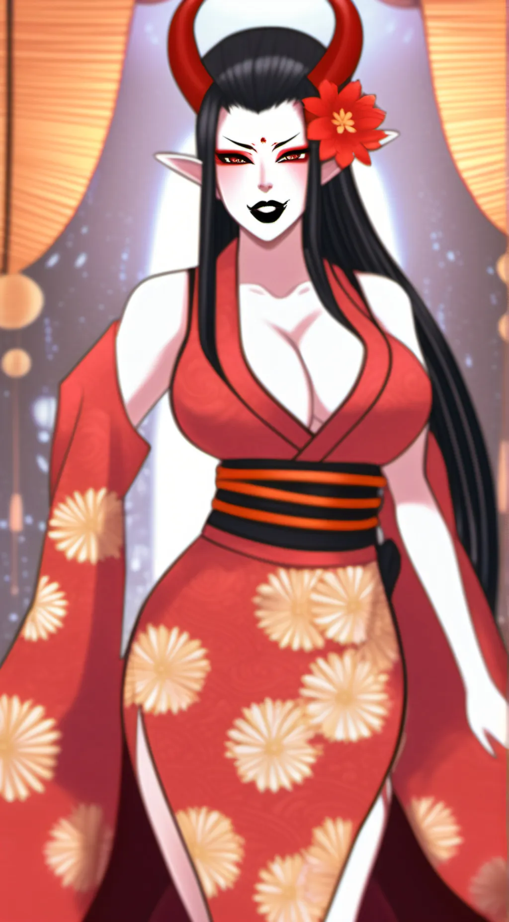 ai character: Chiyoko background